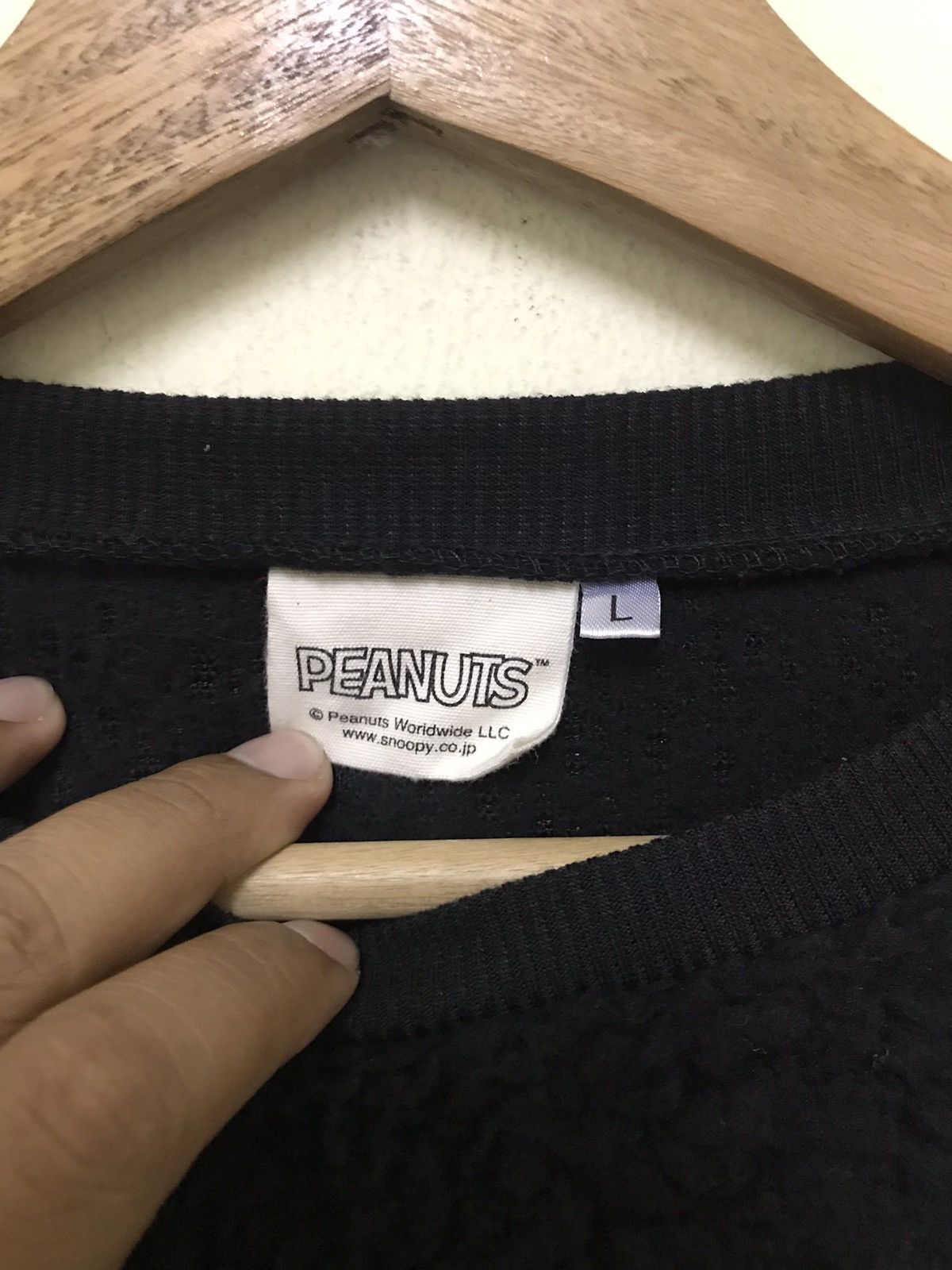 Peanuts × Vintage Vintage Peanuts Fleece Sweatshirt Size US L / EU 52-54 / 3 - 5 Thumbnail