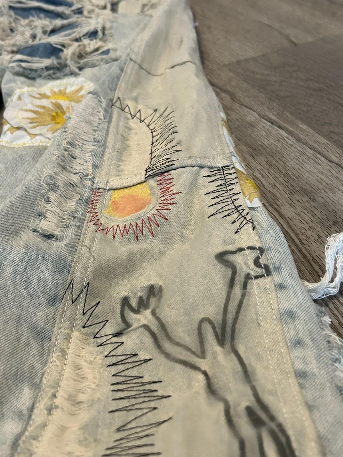 Who Decides War HIDJI SIGNATURE DENIM Size US 34 / EU 50 - 3 Thumbnail