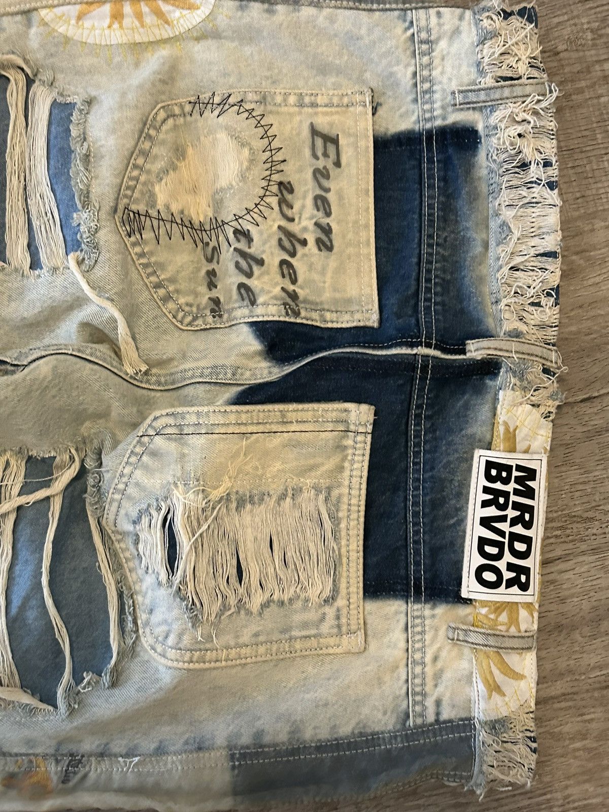 Who Decides War HIDJI SIGNATURE DENIM Size US 34 / EU 50 - 2 Thumbnail