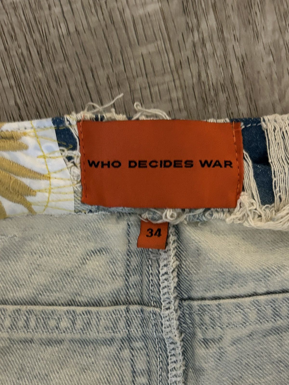 Who Decides War HIDJI SIGNATURE DENIM Size US 34 / EU 50 - 8 Thumbnail
