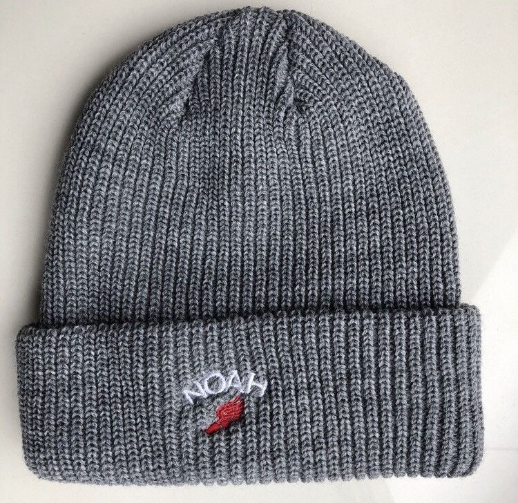 NOAH ビーニー Marled Logo Beanie Marled Core Logo Beanie - Noah
