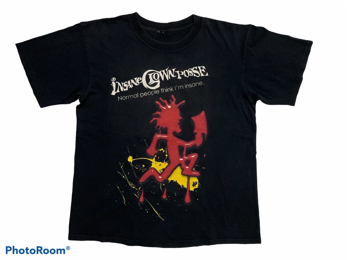 Band Tees Vintage Insane Clown Posse Hip Hop Duo Rap tees t-shirt Size US L / EU 52-54 / 3 - 1 Thumbnail