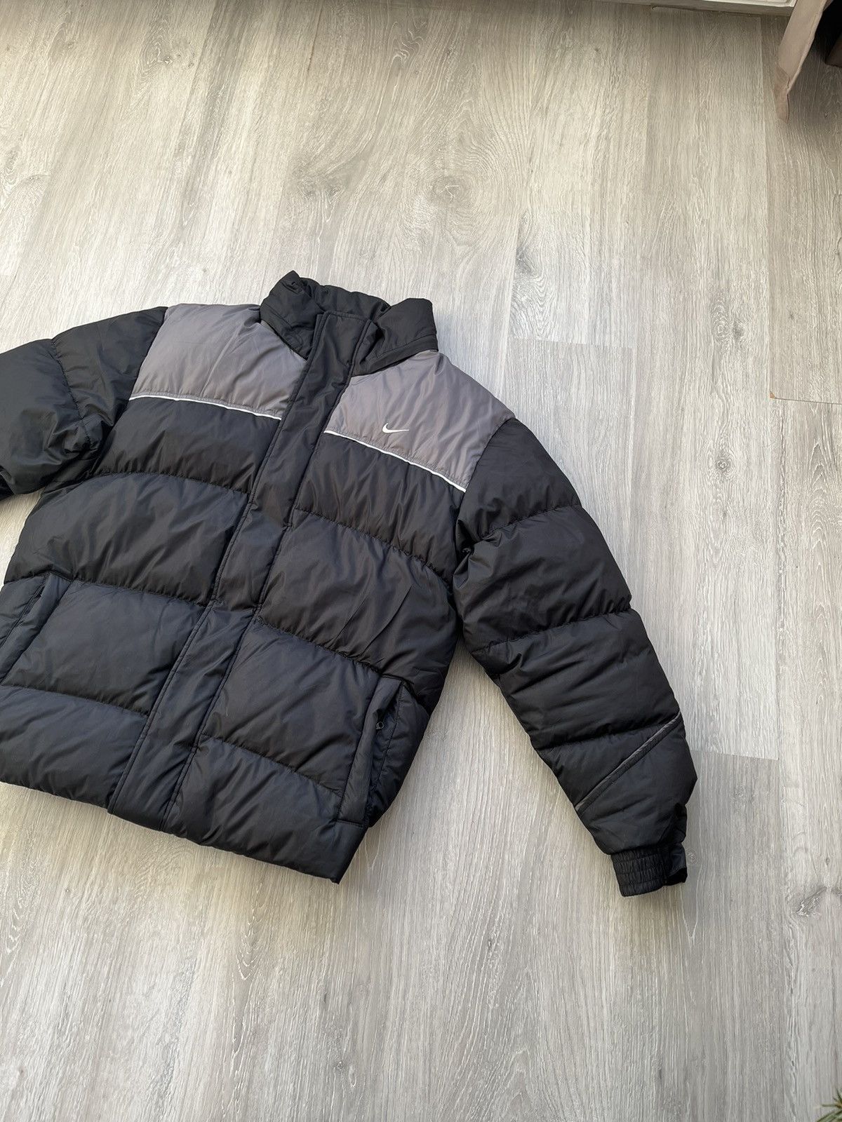Nike × Vintage Nike Vintage Down Puffer Jacket parka Swoosh Size US XL / EU 56 / 4 - 5 Thumbnail