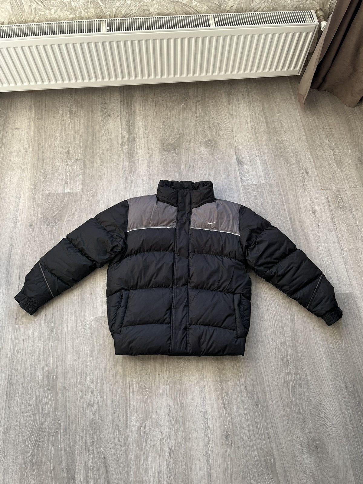 Nike × Vintage Nike Vintage Down Puffer Jacket parka Swoosh Size US XL / EU 56 / 4 - 1 Thumbnail