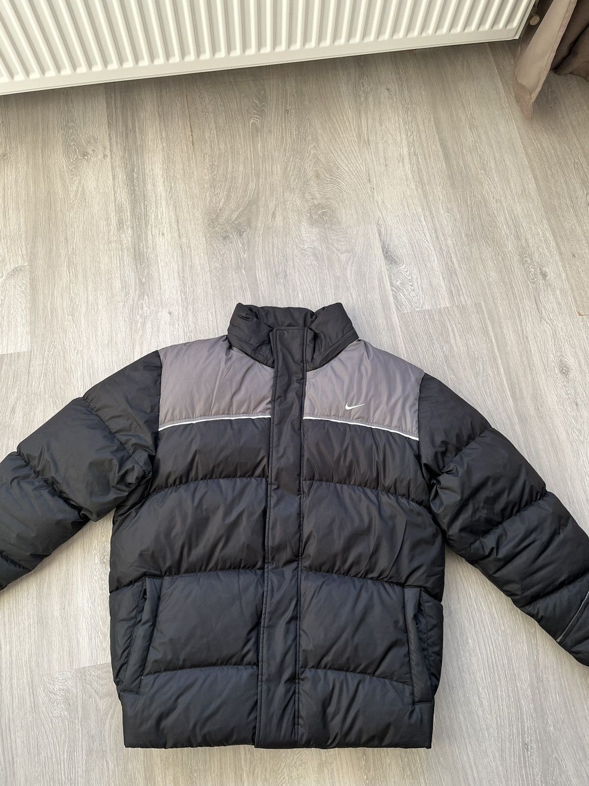 Nike × Vintage Nike Vintage Down Puffer Jacket parka Swoosh Size US XL / EU 56 / 4 - 7 Thumbnail