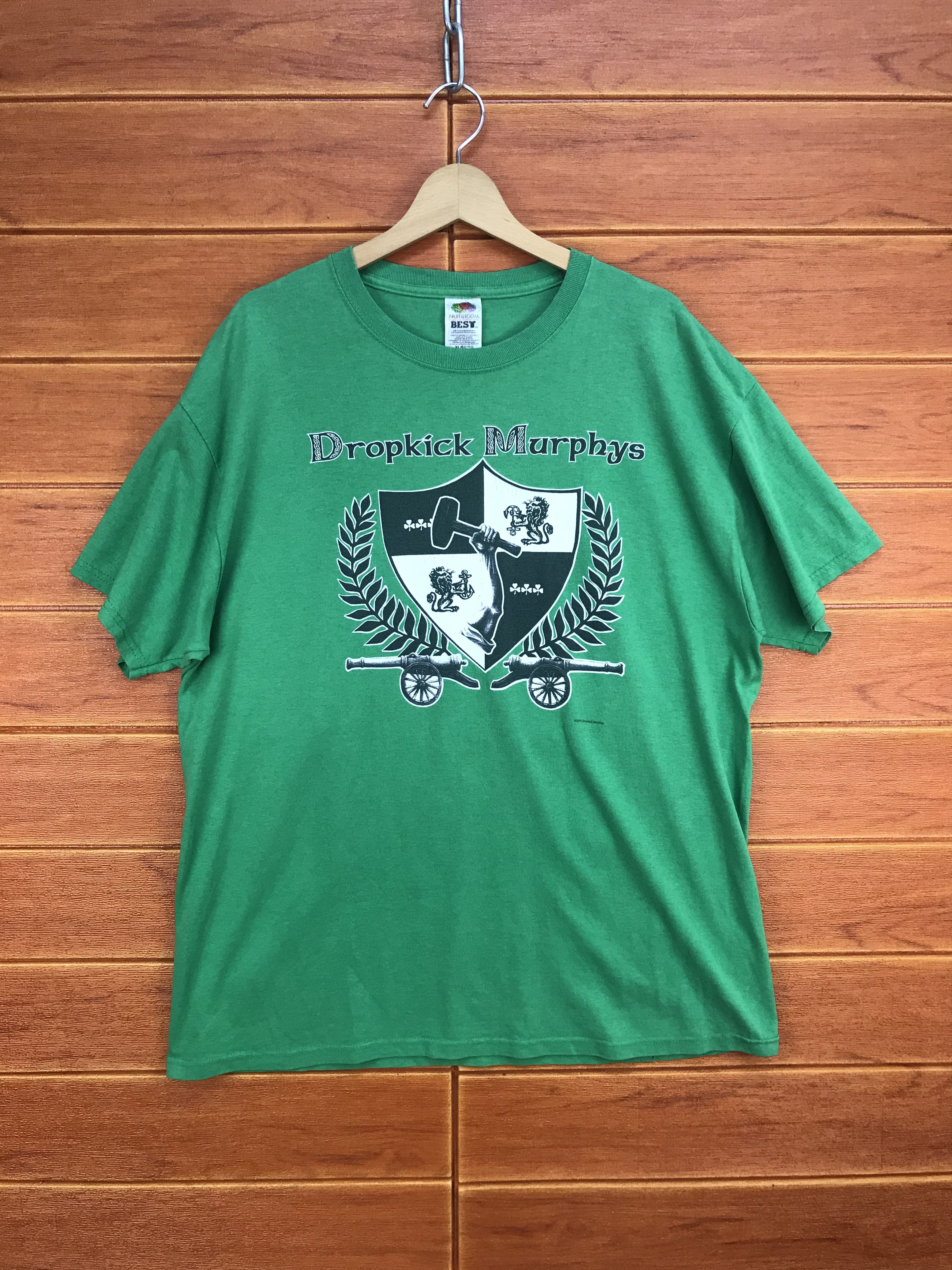 Band Tees Vintage 00s Dropkick Murphys Band Shirt Size US XL / EU 56 / 4 - 1 Thumbnail