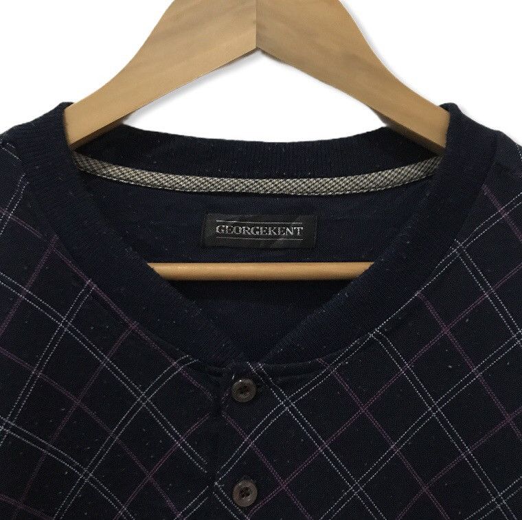 George Georgekent two button neck swaetshirt Size US L / EU 52-54 / 3 - 4 Thumbnail