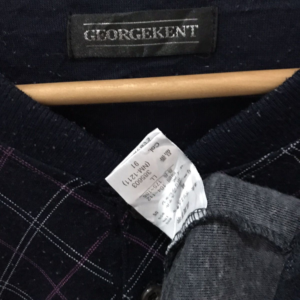 George Georgekent two button neck swaetshirt Size US L / EU 52-54 / 3 - 6 Thumbnail