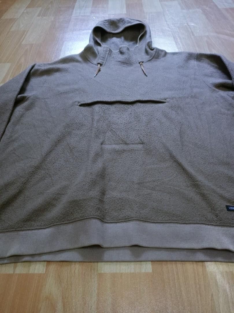 Levi's × Vintage Vintage Levi's anorak pocket fleece hoodie Size US L / EU 52-54 / 3 - 3 Thumbnail