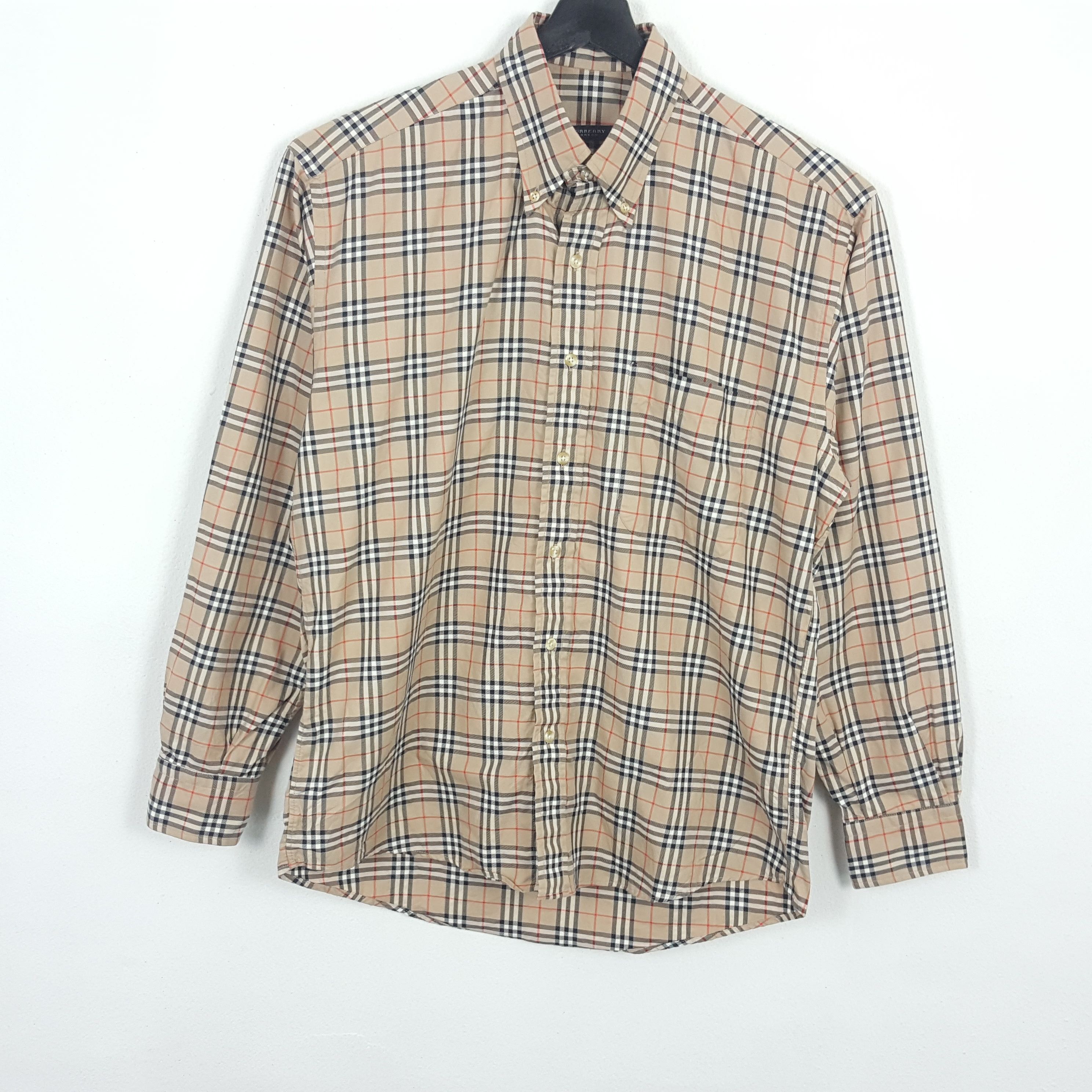 BURBERRY LONDON Nova Check Design Vintage Shirt
