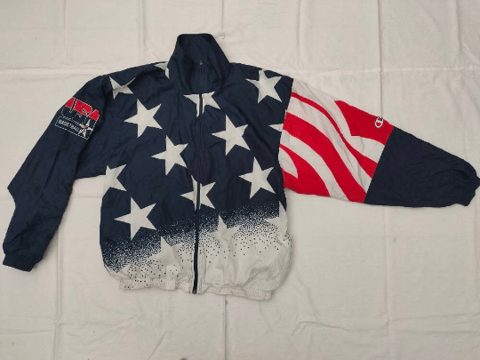 Champion Vintage 1996 USA Basketball Olympics WindBreaker Size US L / EU 52-54 / 3 - 1 Thumbnail