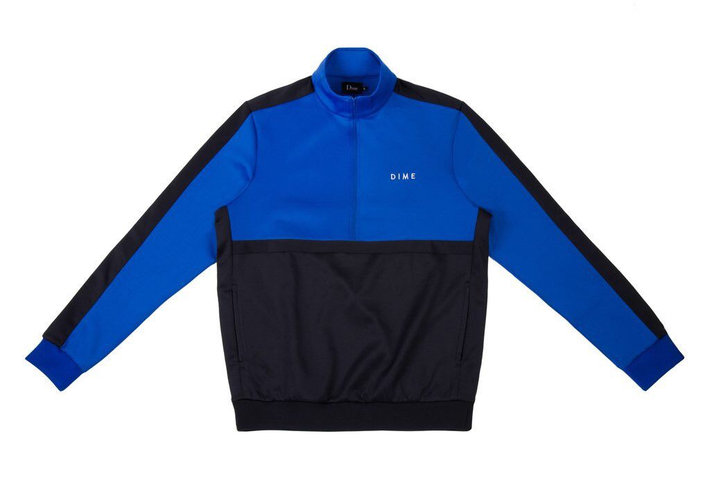 Dime Mtl Track Jacket Blue Size L 100% new