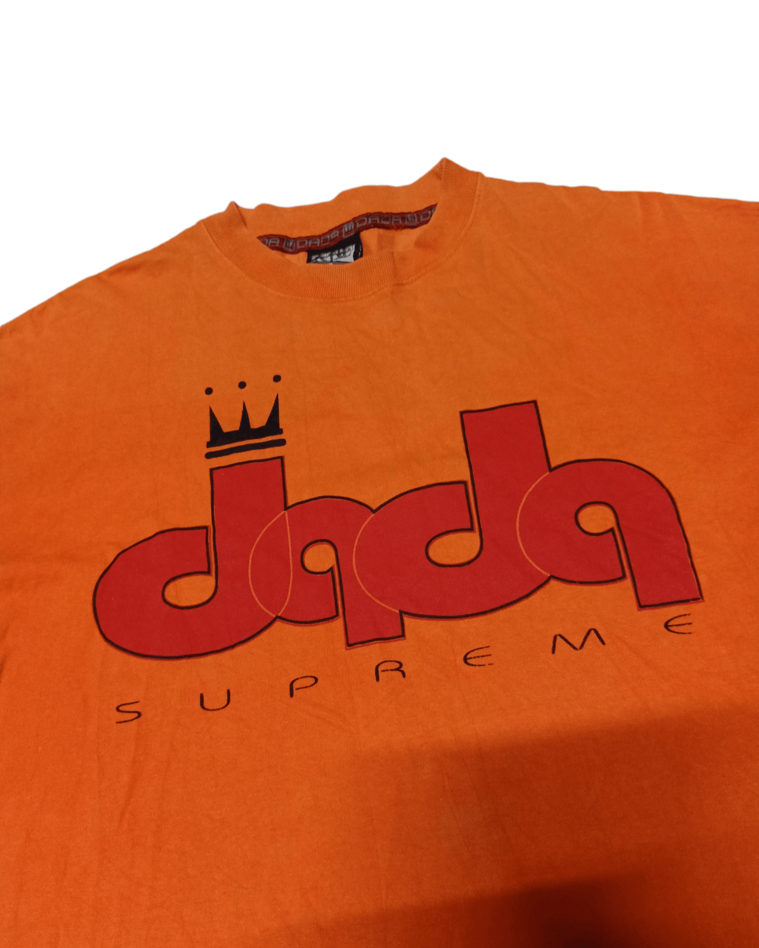 Damani Dada RARE🔥Orange Damani Dada Supreme Tee Size XL Size US XL / EU 56 / 4 - 6 Thumbnail