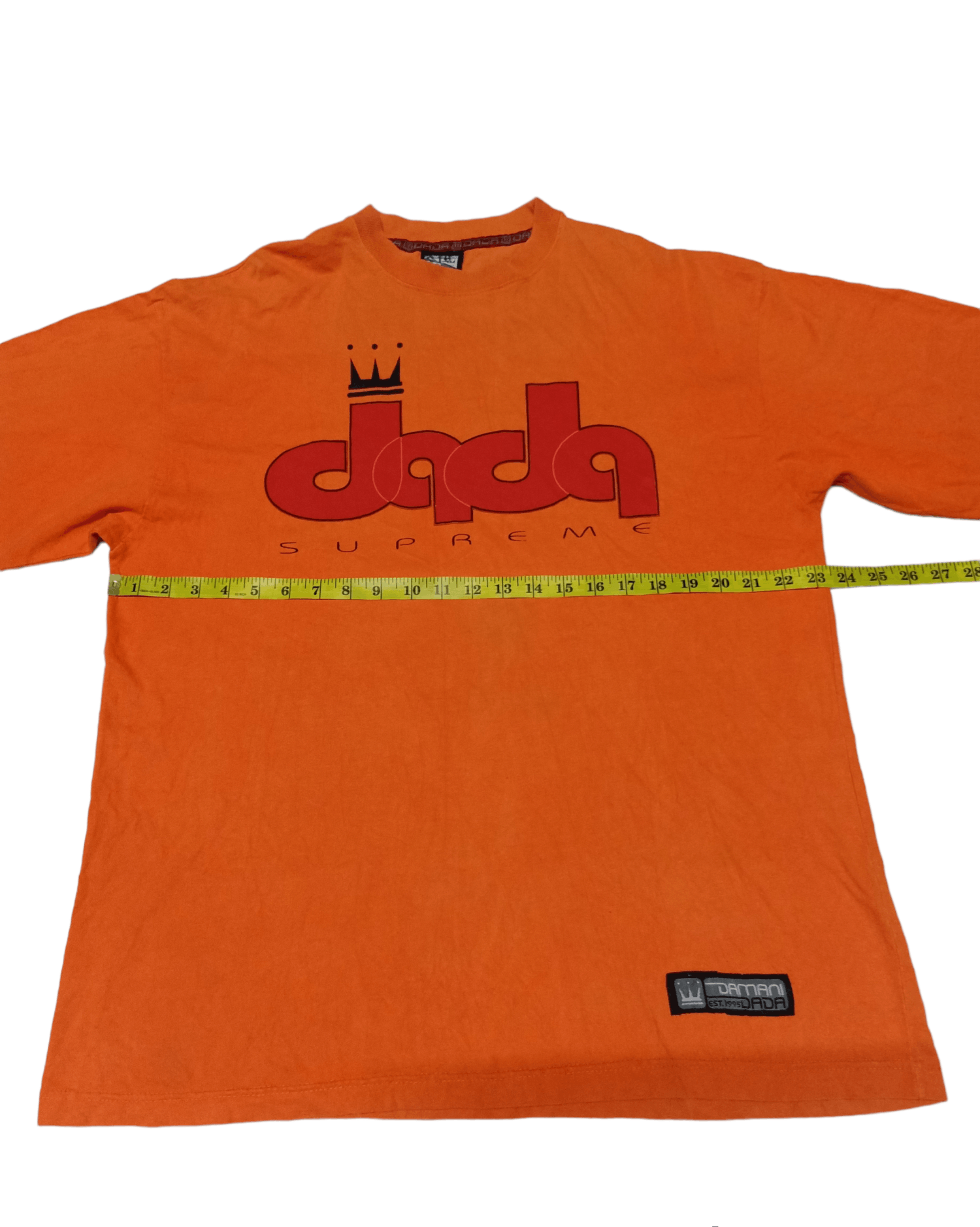 Damani Dada RARE🔥Orange Damani Dada Supreme Tee Size XL Size US XL / EU 56 / 4 - 9 Thumbnail