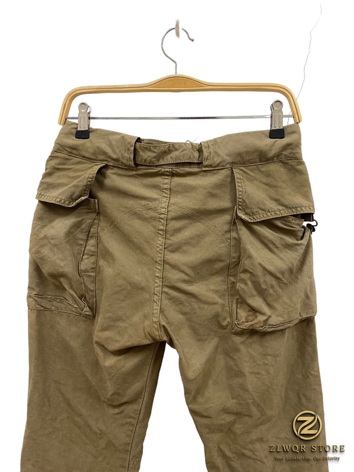 Johnbull × KOJIMA GENES × Kapital VINTAGE 1964 JOHNBULL ARMY RARE Size US 30 / EU 46 - 4 Thumbnail