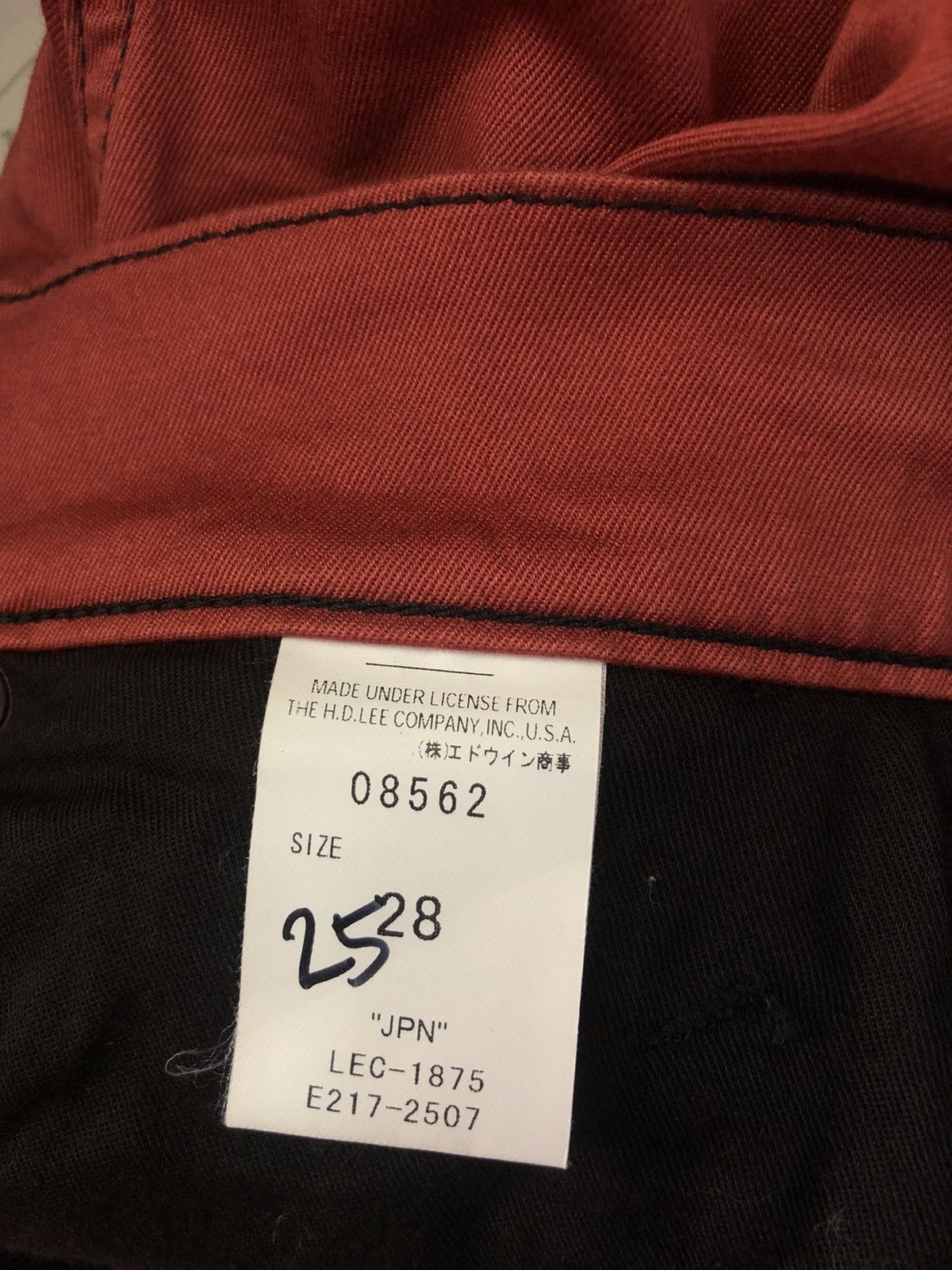 Lee lee cowboy zipper zip #A6 Size US 28 / EU 44 - 5 Thumbnail