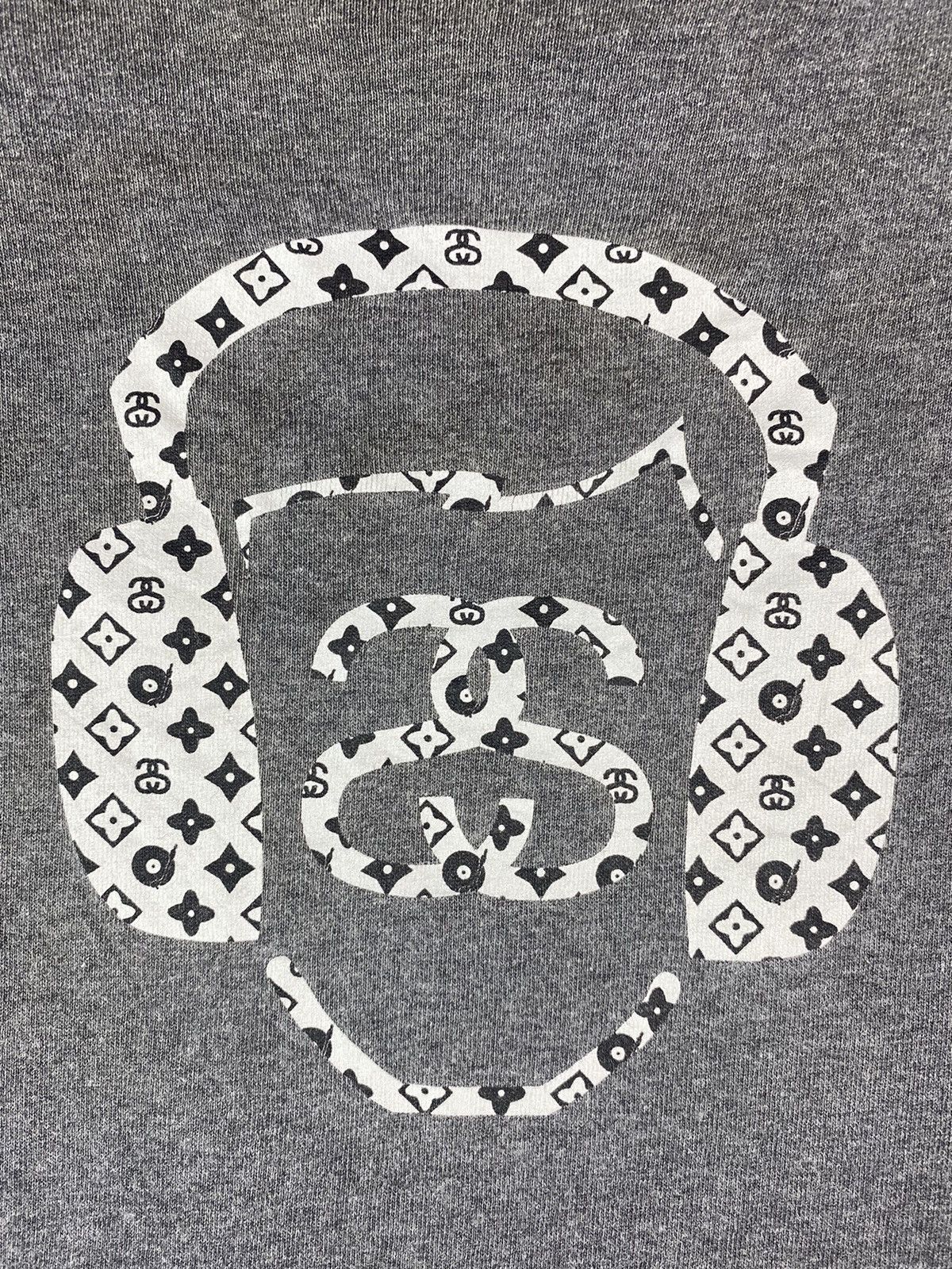 小物 old stussy monogram muffler 小物 old stussy monogram