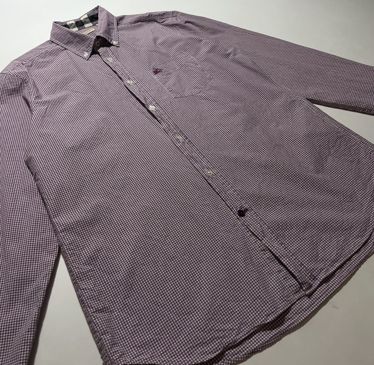 Burberry Burberry Brit Plaid Shirts Size US L / EU 52-54 / 3 - 3 Thumbnail