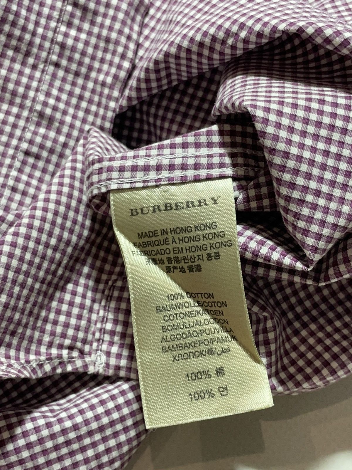 Burberry Burberry Brit Plaid Shirts Size US L / EU 52-54 / 3 - 15 Thumbnail