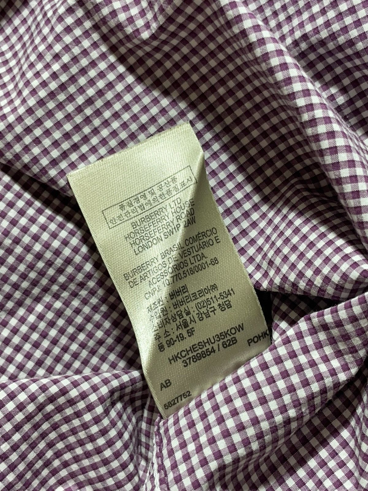 Burberry Burberry Brit Plaid Shirts Size US L / EU 52-54 / 3 - 17 Thumbnail