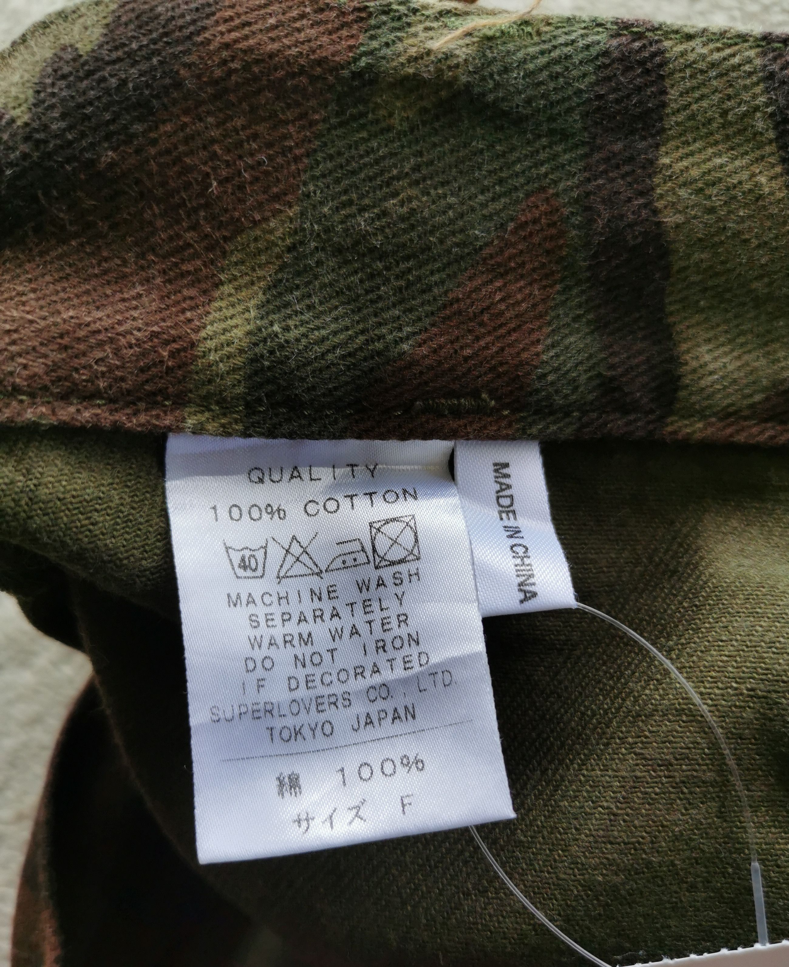 Super Lovers Superlovers Japan Tokyo Combat Rock Camo Cargo Pants Size US 30 / EU 46 - 8 Thumbnail