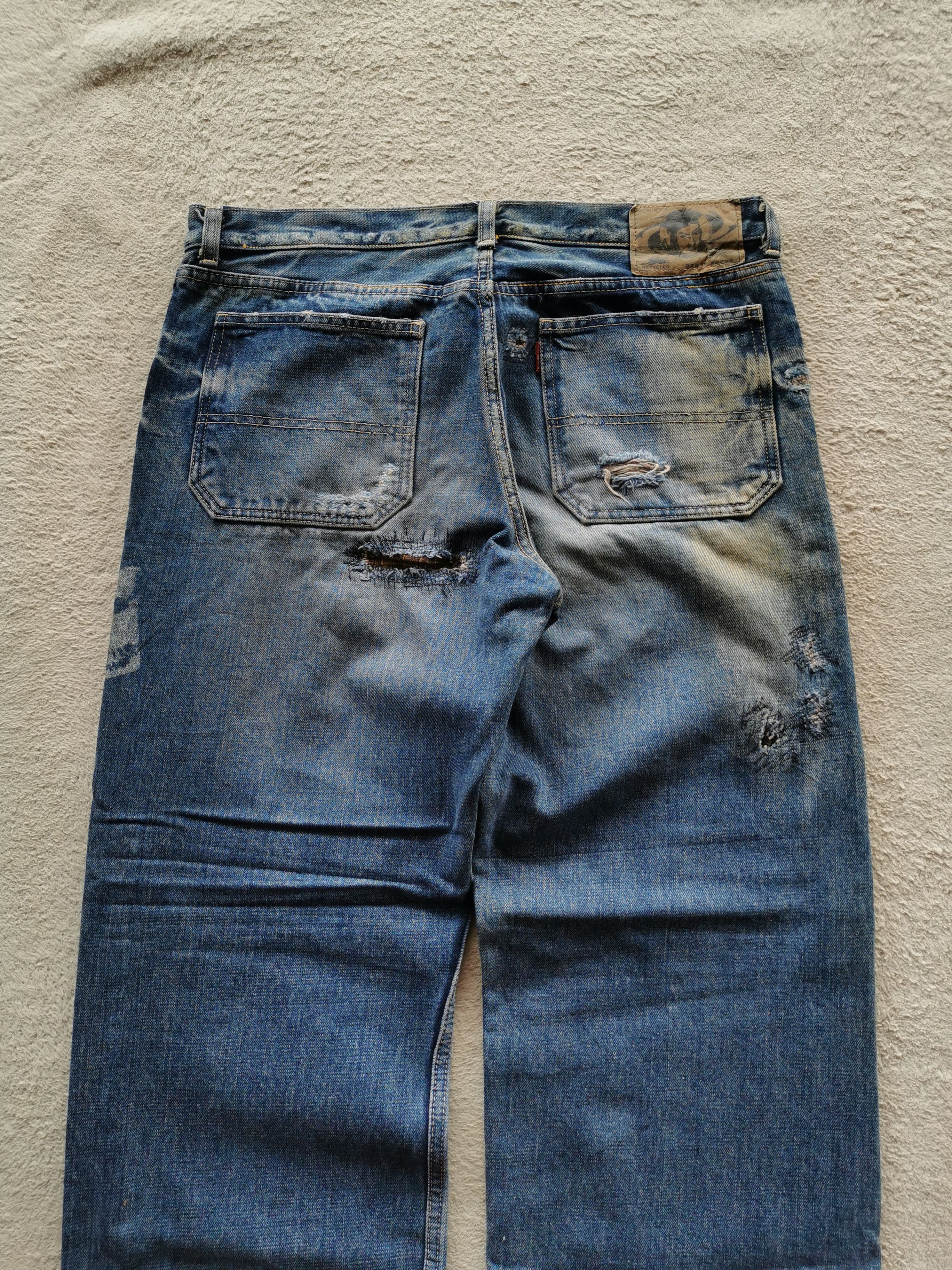 Japanese Brand Ozone Rocks Japan Selvedge Ankle Jeans Size US 33 - 6 Thumbnail