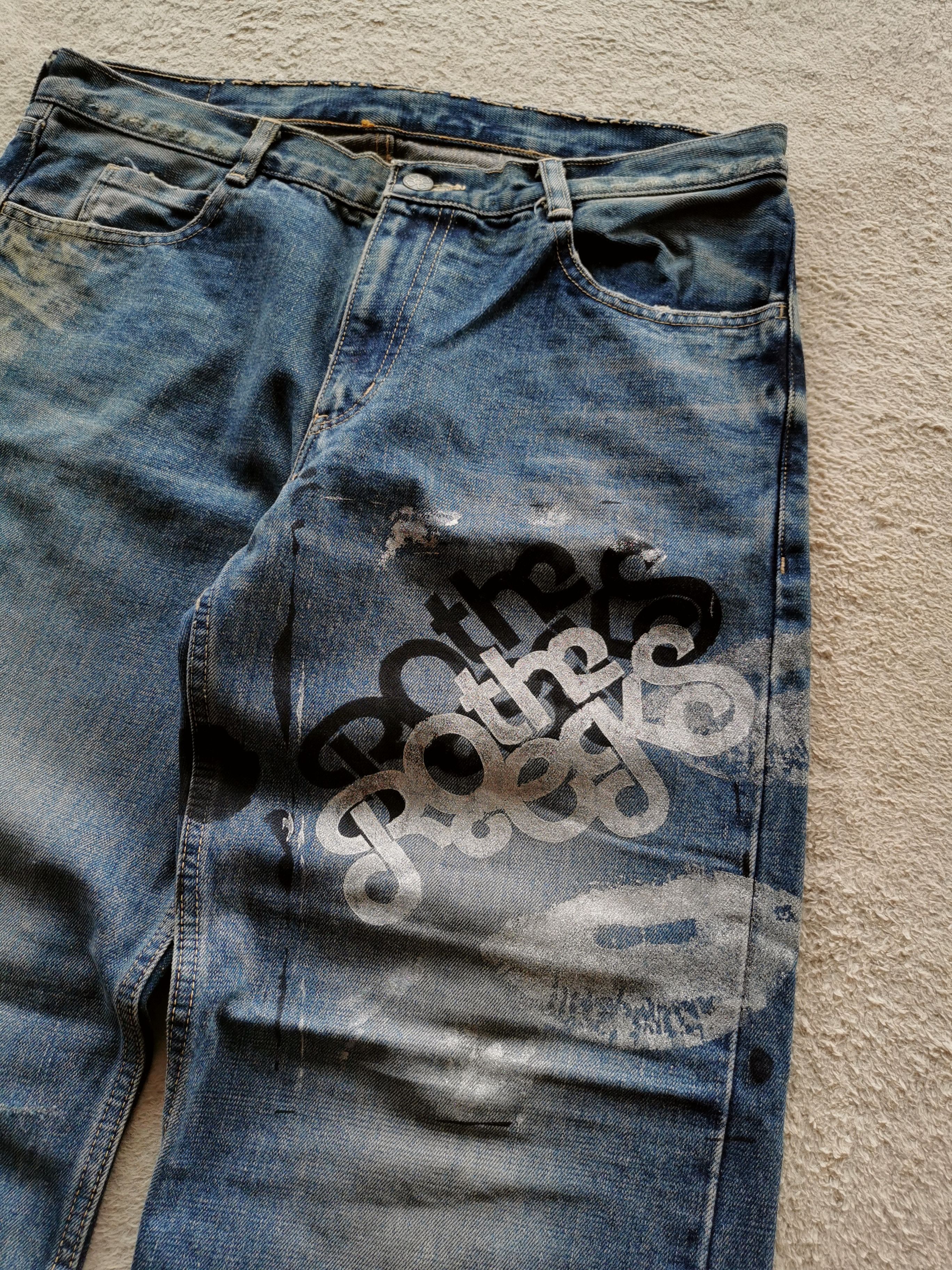 Japanese Brand Ozone Rocks Japan Selvedge Ankle Jeans Size US 33 - 4 Thumbnail