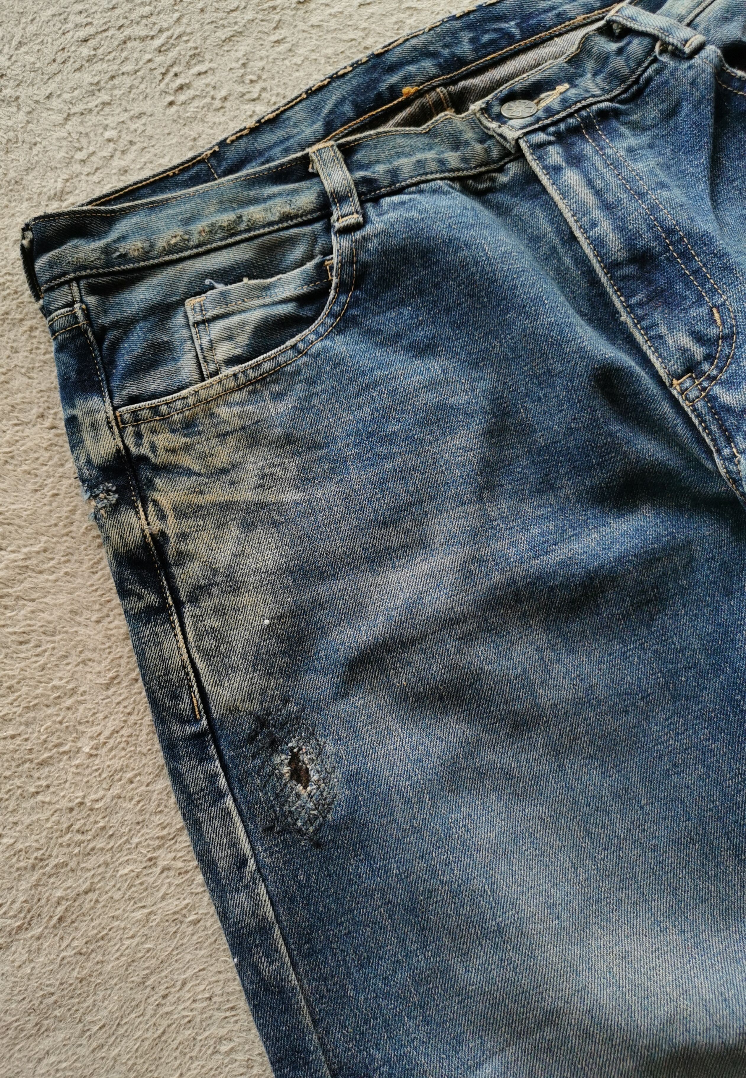 Japanese Brand Ozone Rocks Japan Selvedge Ankle Jeans Size US 33 - 5 Thumbnail