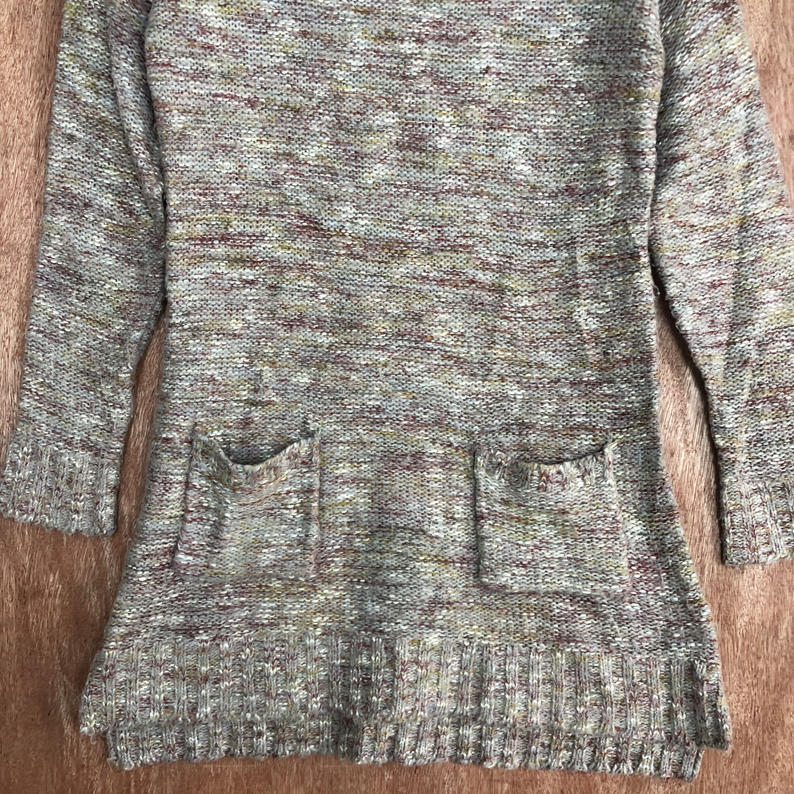 Homespun Knitwear × Japanese Brand DLL Japan Multicolor dress Knitwear #c498 Size US S / EU 44-46 / 1 - 8 Thumbnail