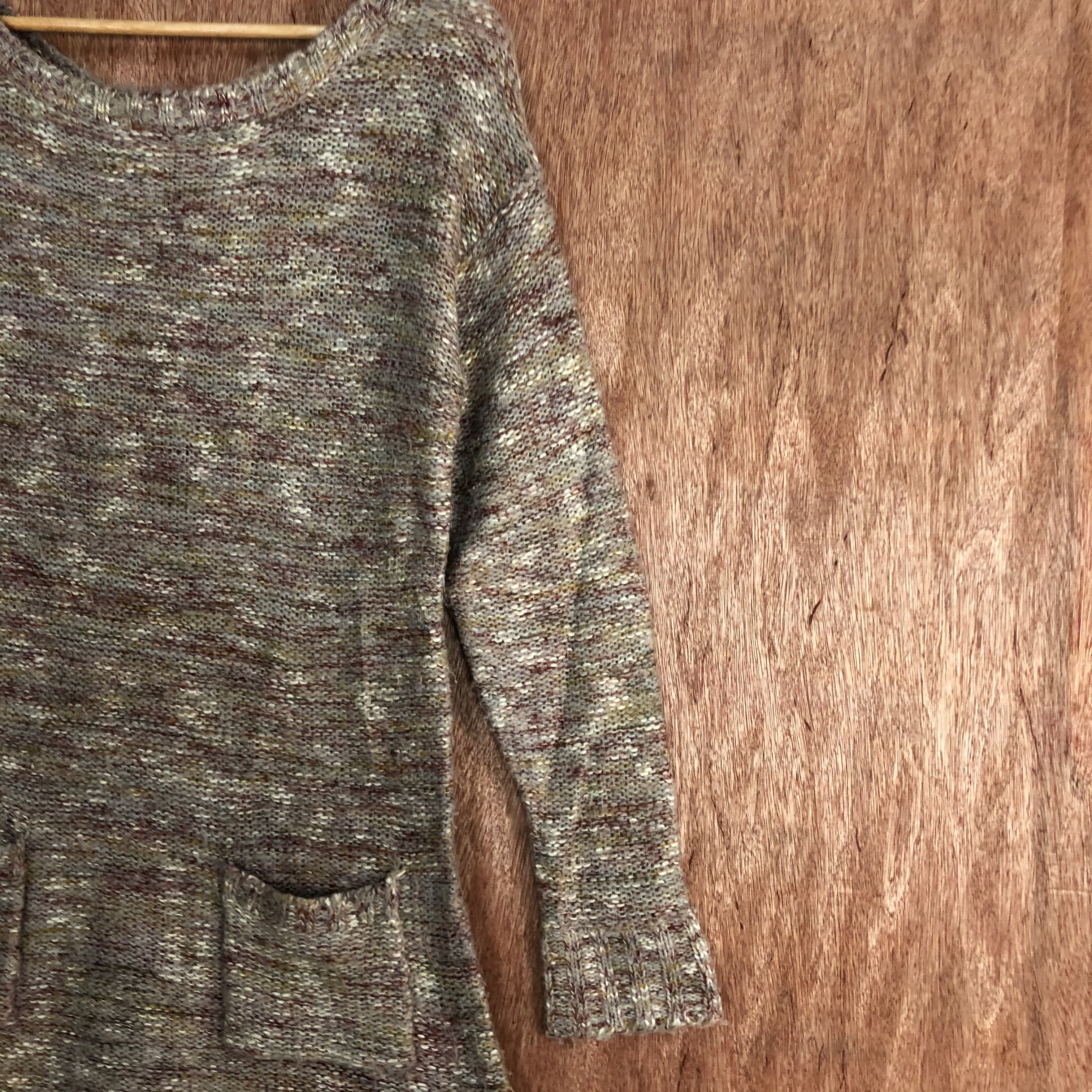 Homespun Knitwear × Japanese Brand DLL Japan Multicolor dress Knitwear #c498 Size US S / EU 44-46 / 1 - 5 Thumbnail