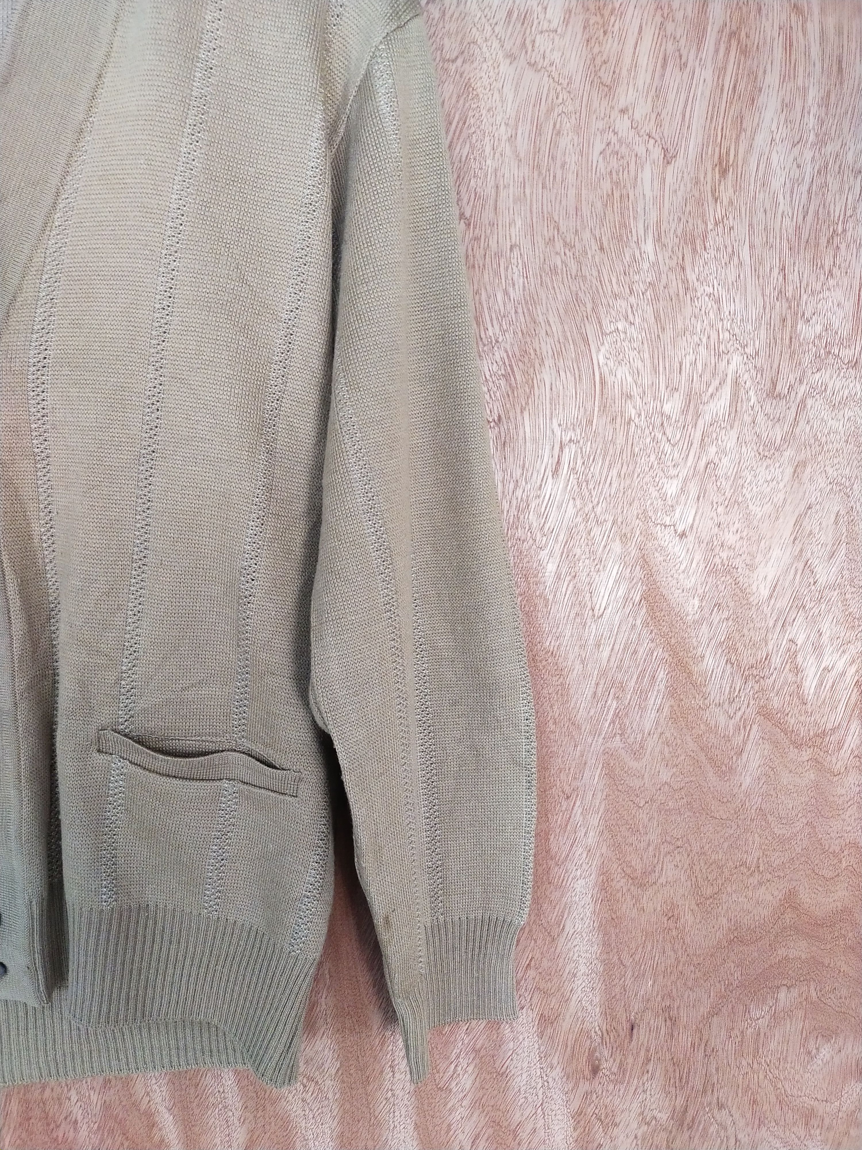 Homespun Knitwear × Japanese Brand Dandy James brown cardigan knitwear vintage japan #S041 Size US M / EU 48-50 / 2 - 6 Thumbnail