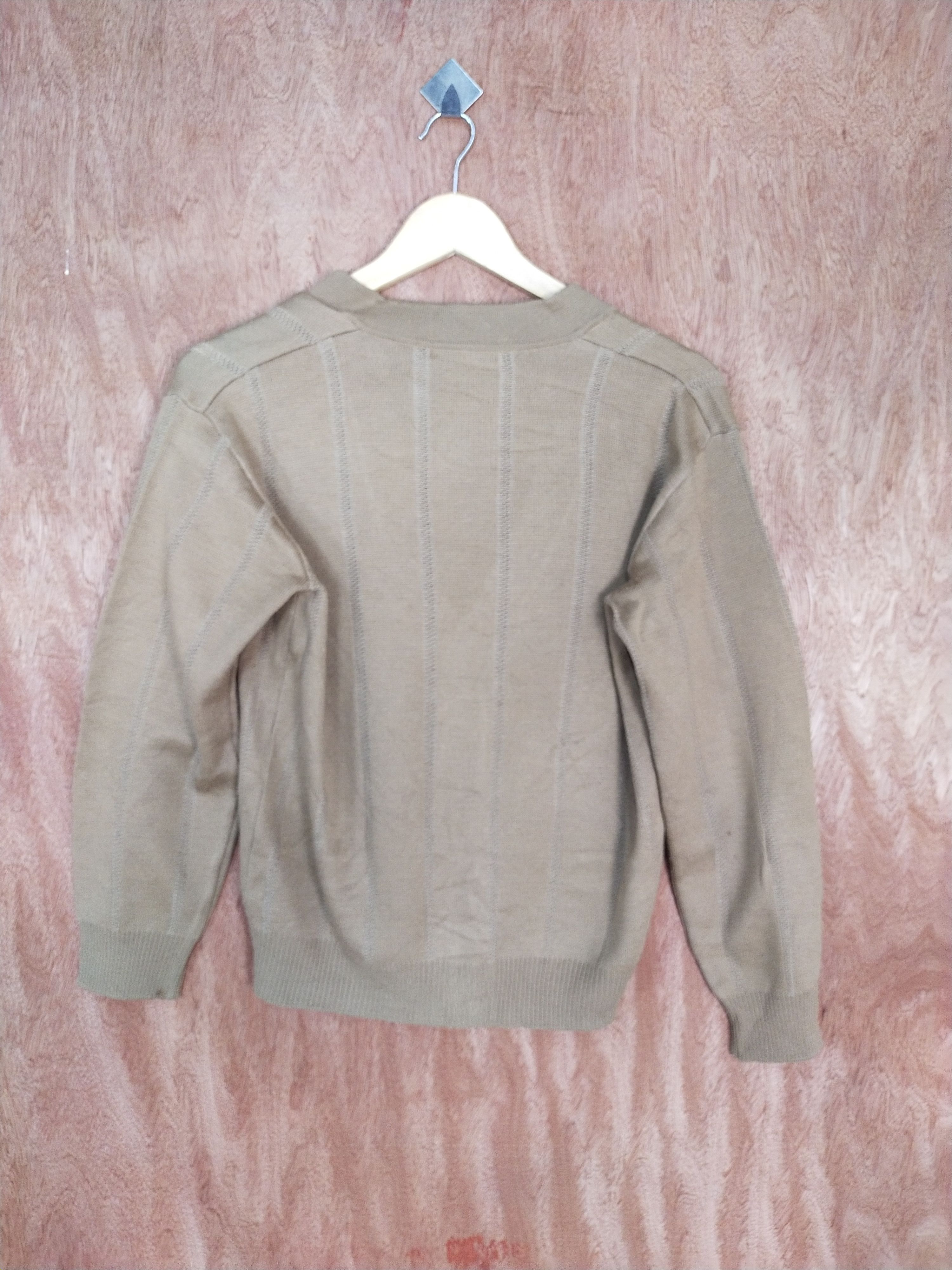 Homespun Knitwear × Japanese Brand Dandy James brown cardigan knitwear vintage japan #S041 Size US M / EU 48-50 / 2 - 10 Thumbnail
