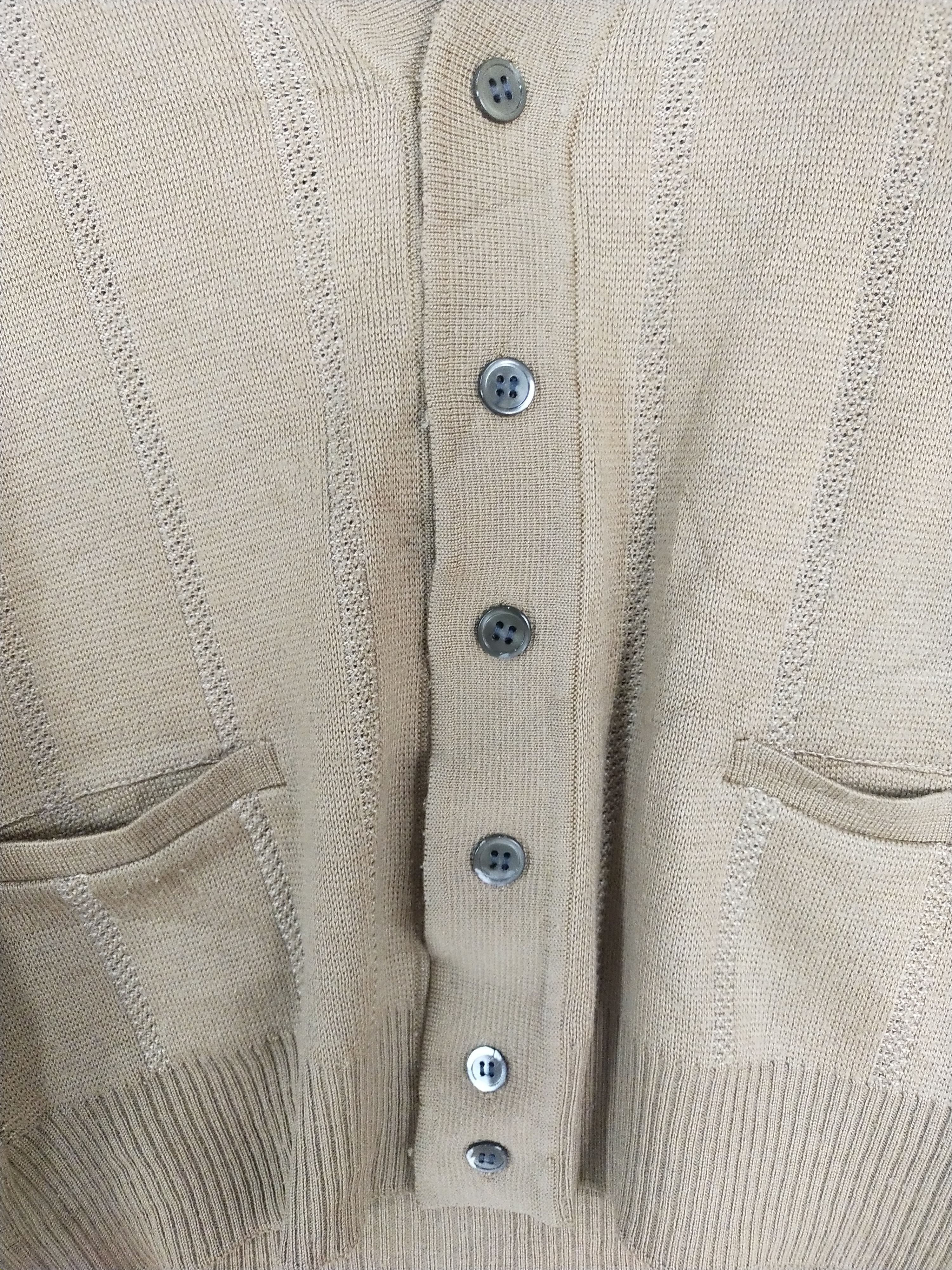 Homespun Knitwear × Japanese Brand Dandy James brown cardigan knitwear vintage japan #S041 Size US M / EU 48-50 / 2 - 8 Thumbnail