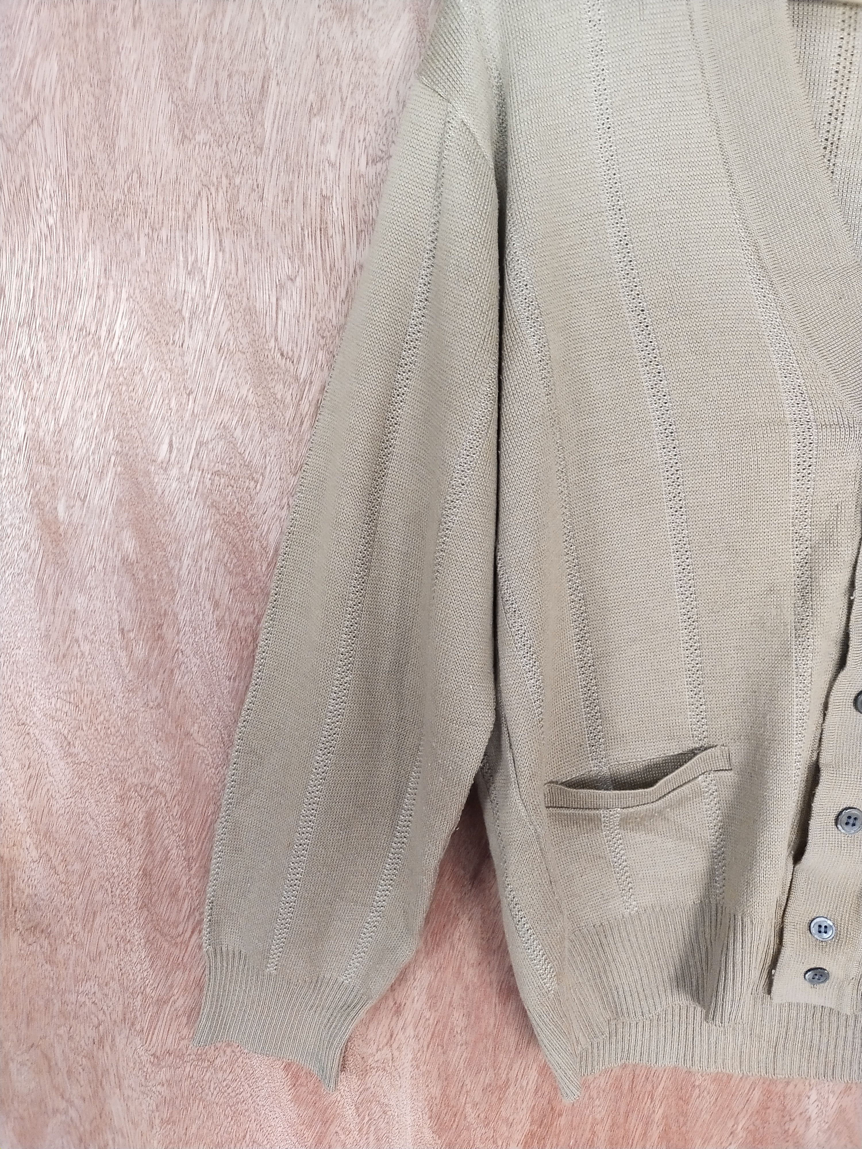 Homespun Knitwear × Japanese Brand Dandy James brown cardigan knitwear vintage japan #S041 Size US M / EU 48-50 / 2 - 4 Thumbnail