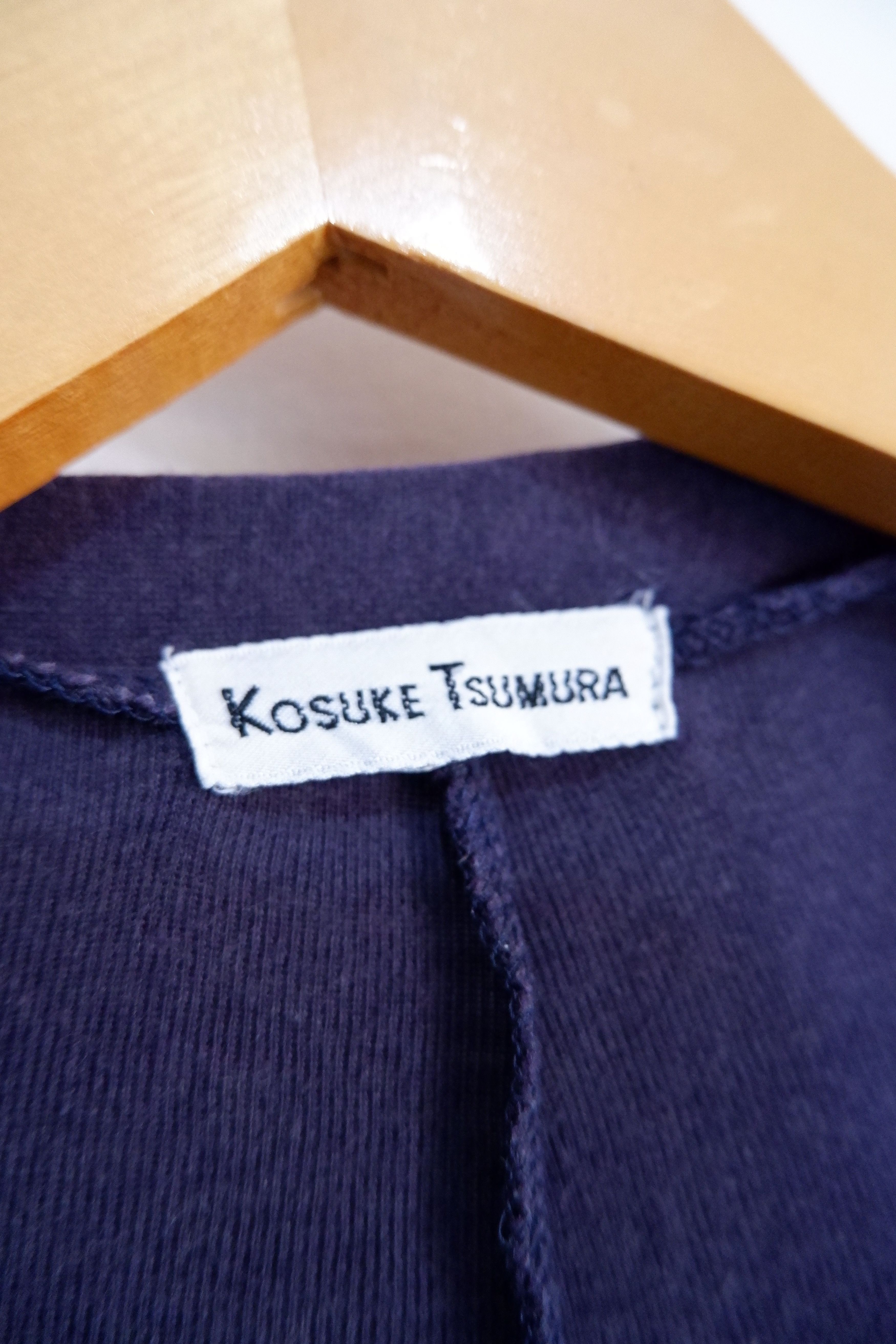 Final Home Vintage 90's Kosuke Tsumura Button Cardigan Size US M / EU 48-50 / 2 - 4 Thumbnail