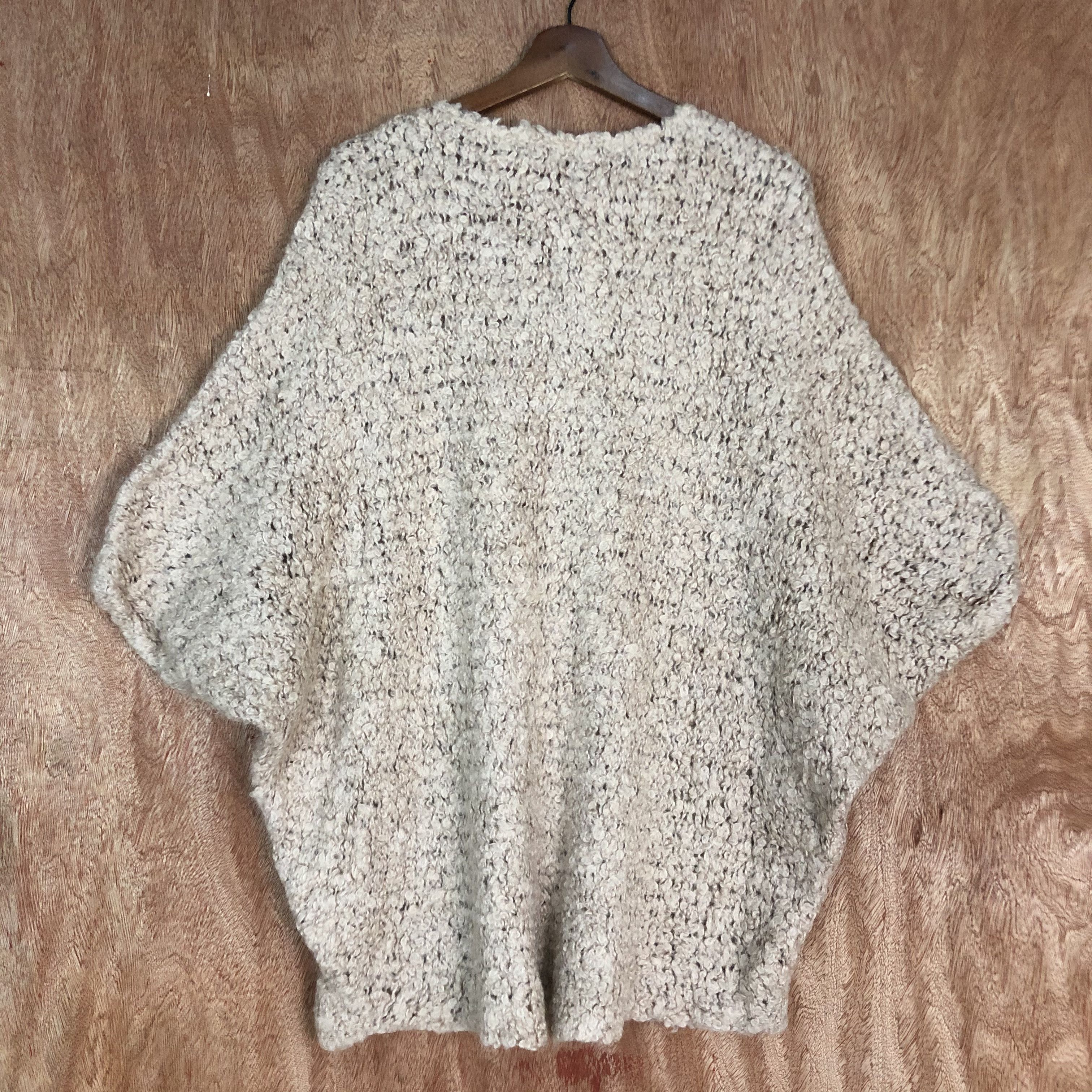 Homespun Knitwear DLL Gli Angeli Trigot italy mohair shaggy Knitwear #c546 Size L / US 10 / IT 46 - 7 Thumbnail