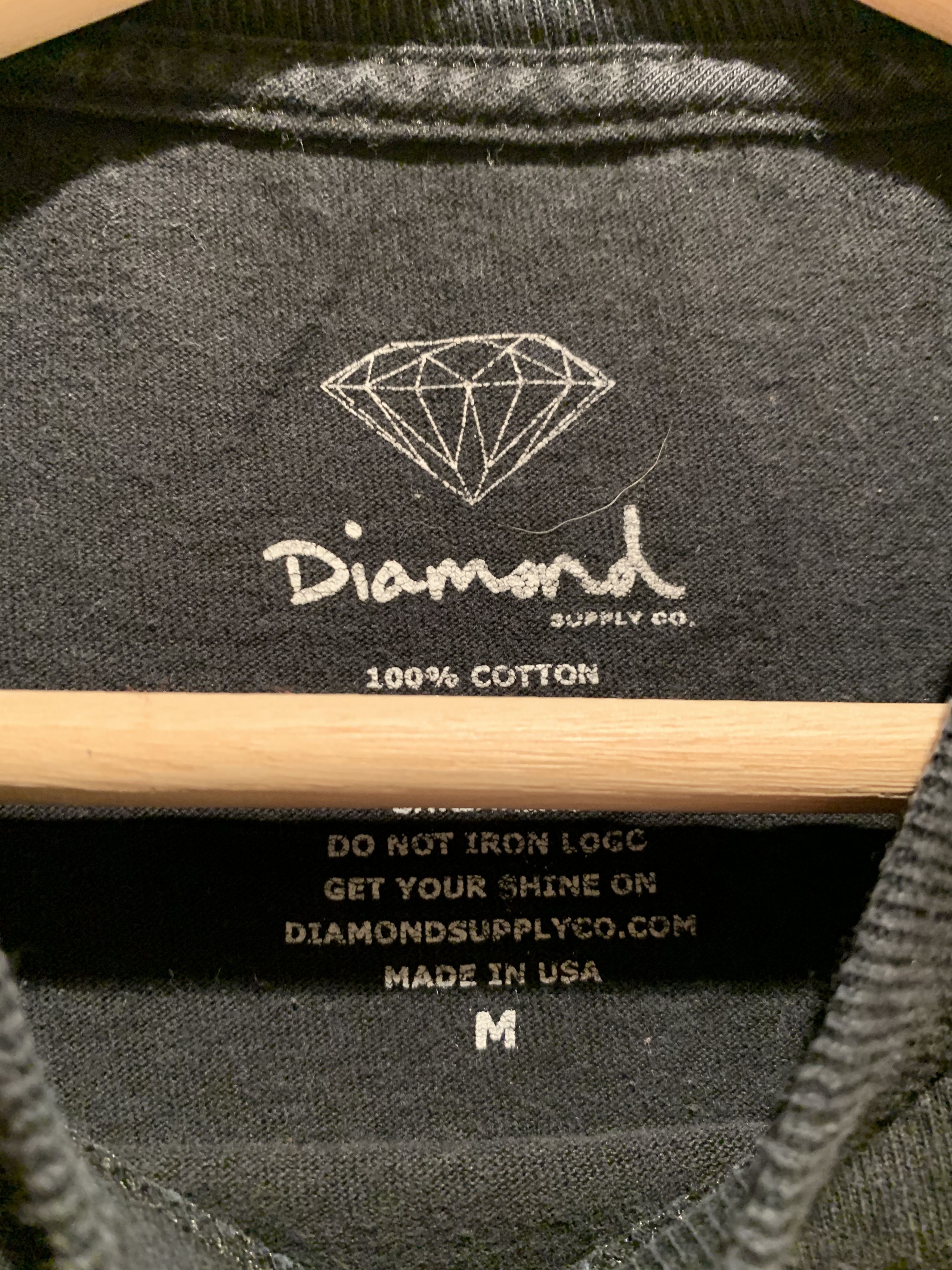 Diamond Supply Co. × Vintage *RARE* Vintage Diamond Supply Co USA-Made T-Shirt Size US M / EU 48-50 / 2 - 3 Thumbnail