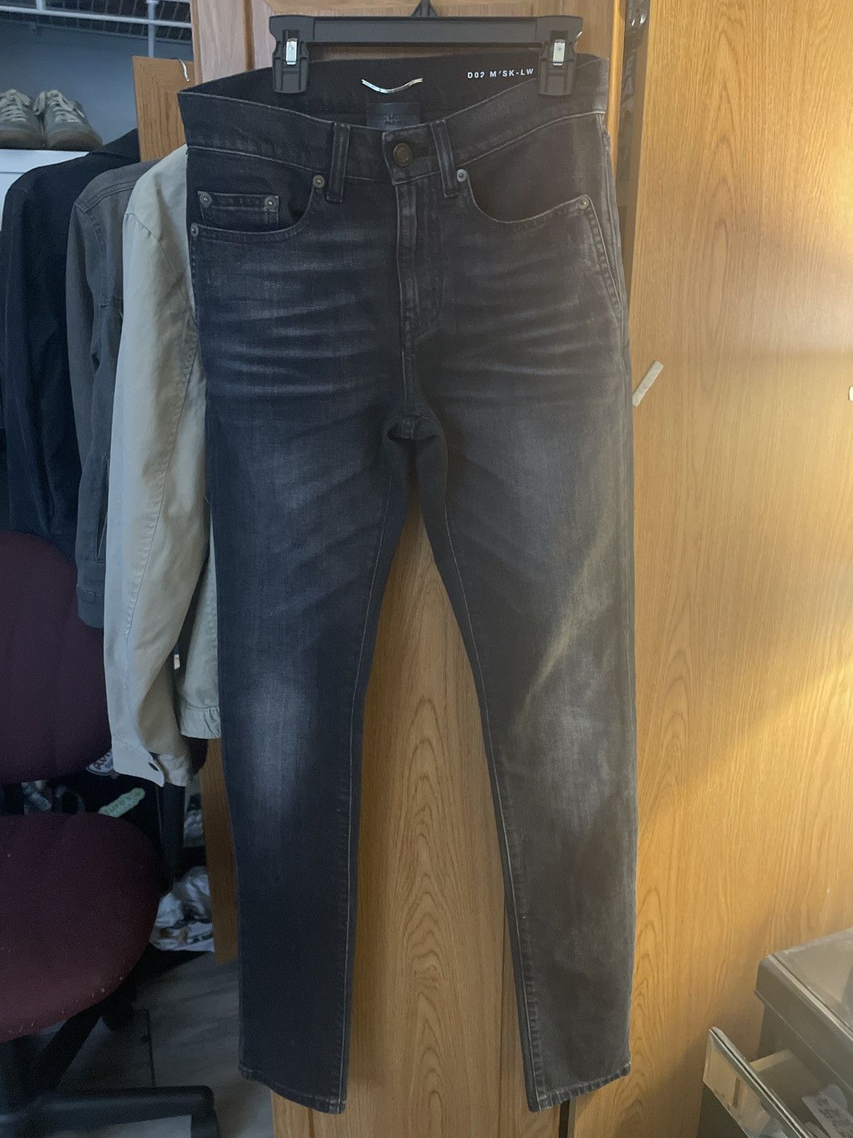 Saint Laurent Paris D02 black denim