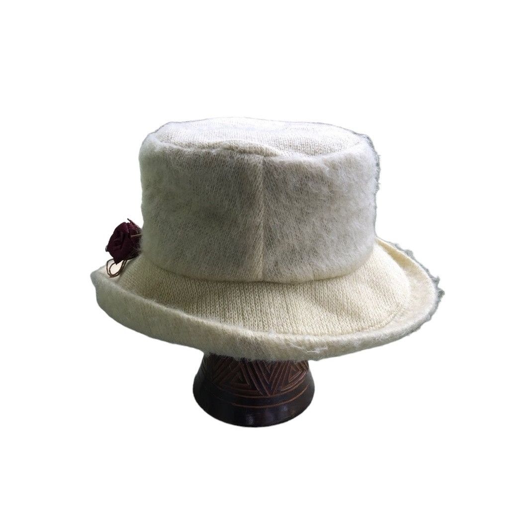 Yohji Yamamoto Y'saccs Yohji Yamamoto Bucket Hat Size ONE SIZE - 3 Thumbnail