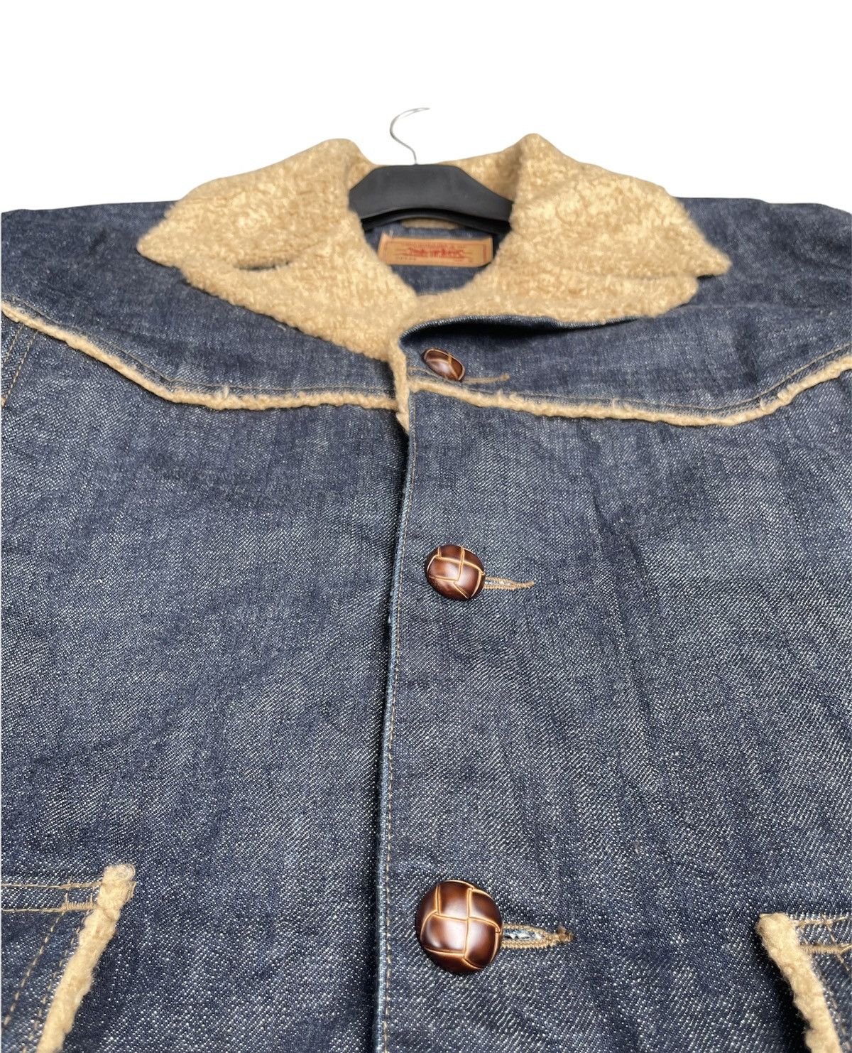 Le Grande Bleu (L.G.B.) Levis 70534 e Vintage 2004 Denim Jacket Size US L / EU 52-54 / 3 - 5 Thumbnail