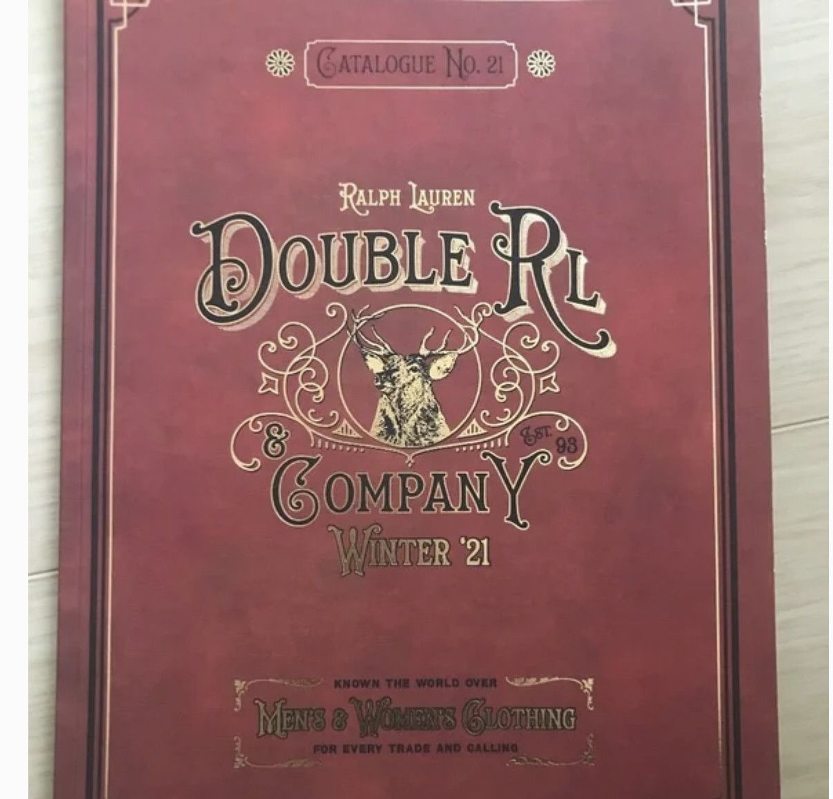 Ralph Lauren RRL Catalogue Double RL Winter 2021 Price List | Grailed