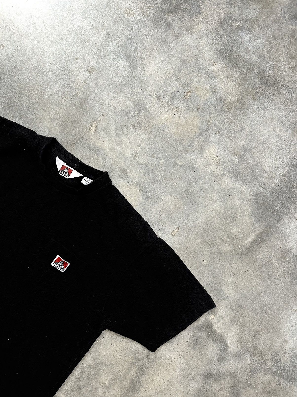 Ben Davis Ben Davis Black Retro Pocket Logo Tee Sz. Medium Size US M / EU 48-50 / 2 - 2 Thumbnail