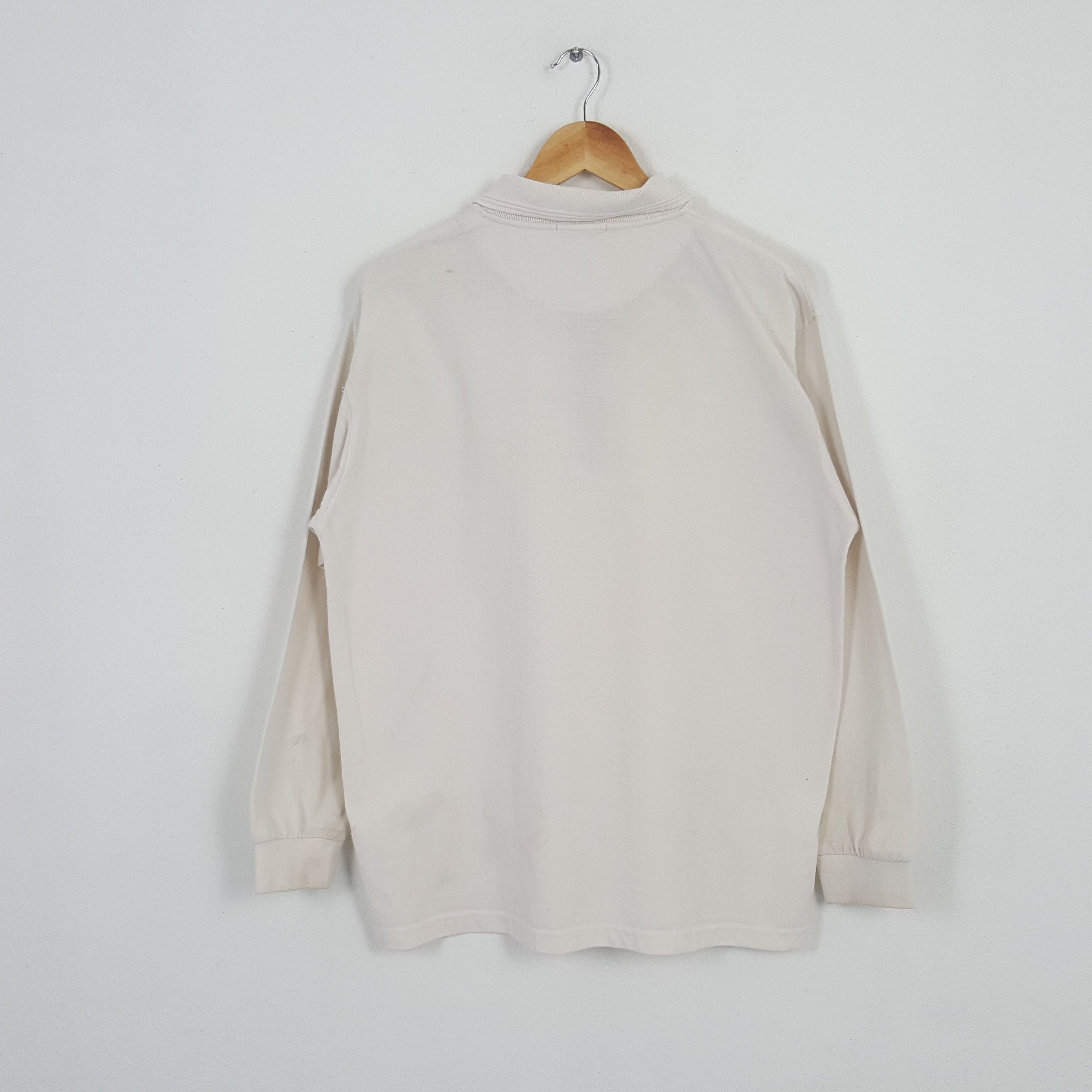 Vintage Burberry London Nova Check Long Sleeve Polos
