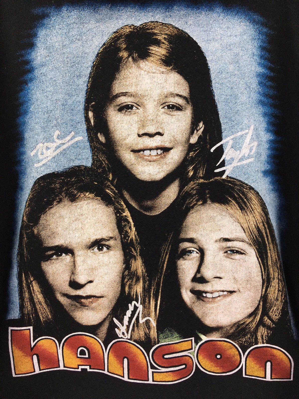Band Tees Vintage 90s Hanson Big Back Print Rock Band Hoodie Size US XL / EU 56 / 4 - 3 Thumbnail