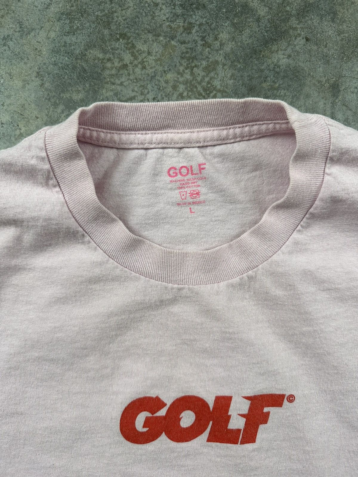 Golf Wang Golf Wang " Igor " Pink Album Release Tee Sz. Large Tyler Size US L / EU 52-54 / 3 - 5 Thumbnail