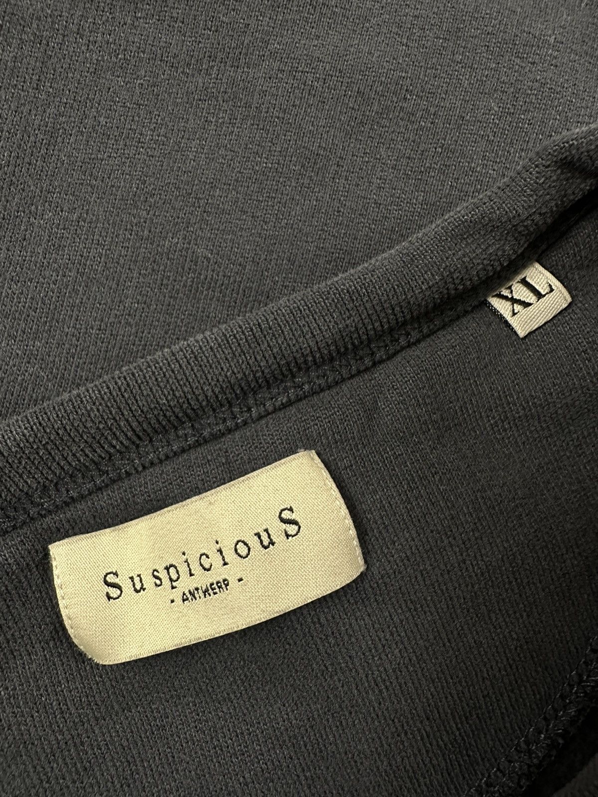 Suspicious Antwerp Suspicious Antwerp Skull Logo Crewneck Sweatshirt Sz. XL Size US XL / EU 56 / 4 - 5 Thumbnail