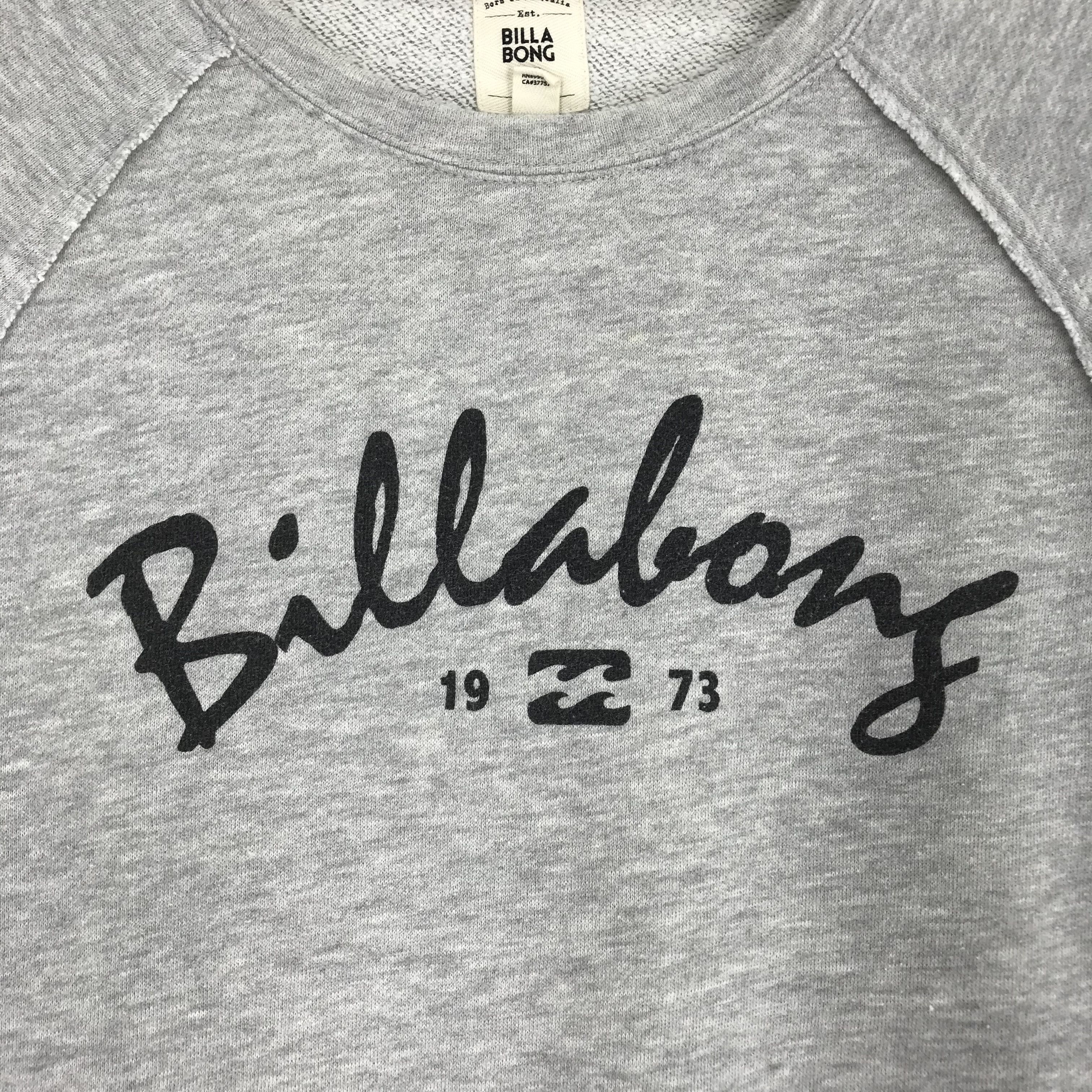 Billabong Vintage Billabong Embroidered Logo Ladies Sweater Gray Size US M / EU 48-50 / 2 - 5 Thumbnail