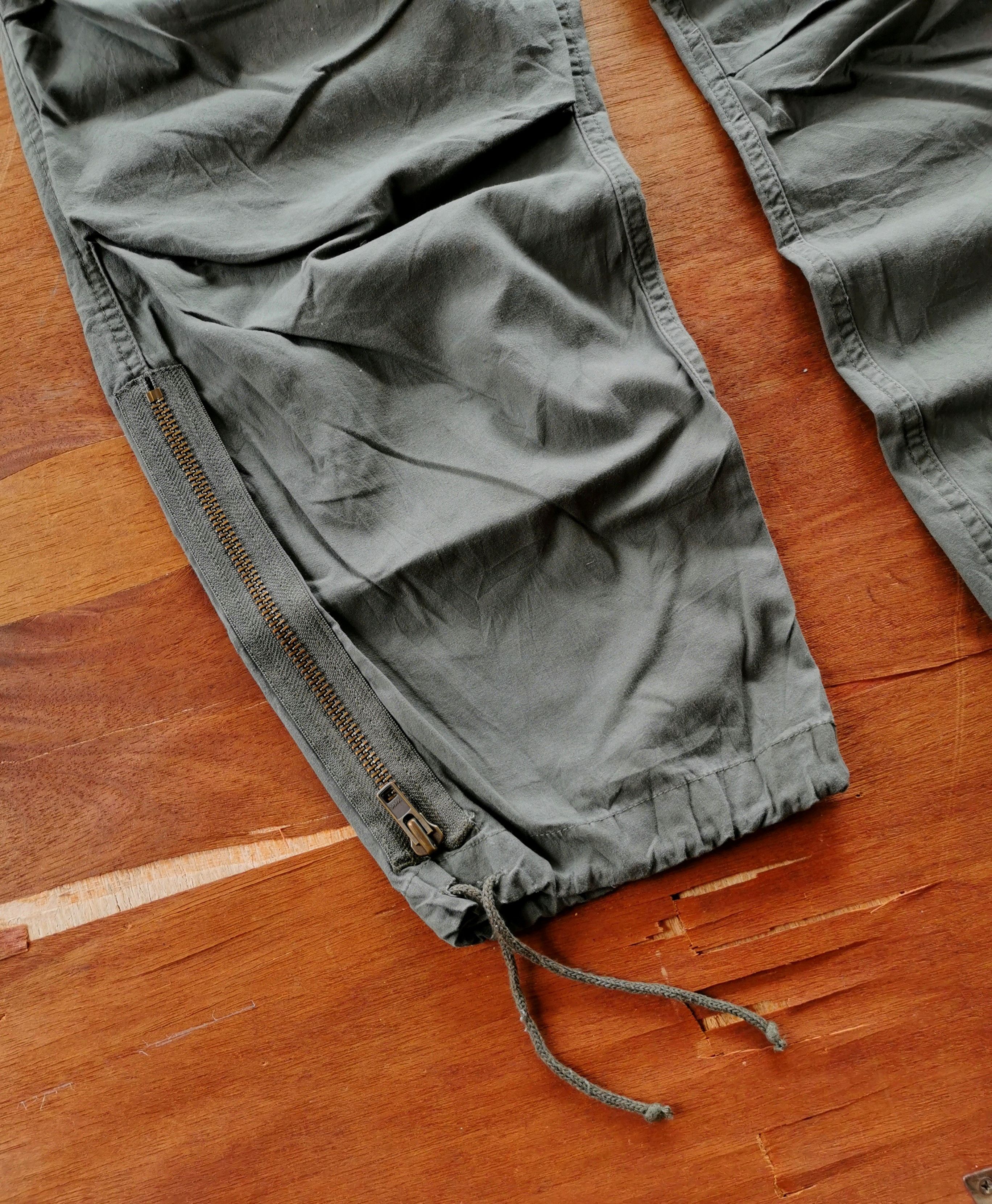 14th Addiction United Color Of Benetton Zipper Cargo Pants Size US 33 - 4 Thumbnail
