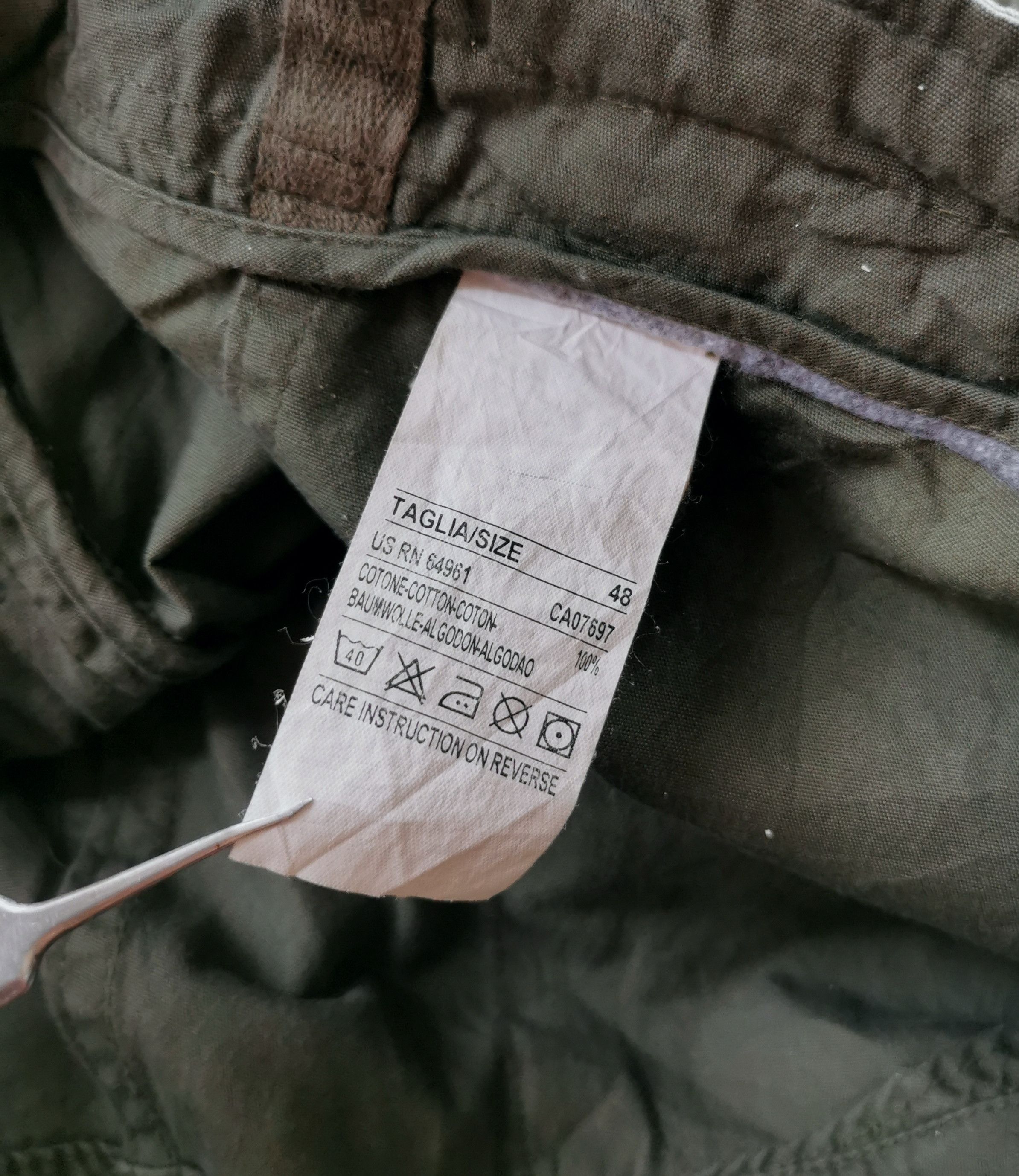 14th Addiction United Color Of Benetton Zipper Cargo Pants Size US 33 - 2 Thumbnail