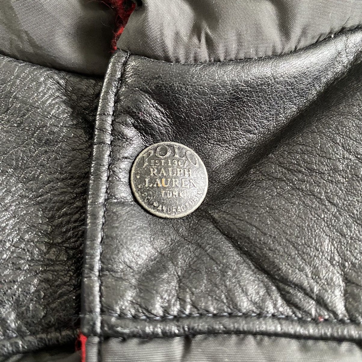 Polo Ralph Lauren VTG Polo Ralph Lauren Reversible Hybrid Leather Puffer Vests Size US L / EU 52-54 / 3 - 7 Thumbnail
